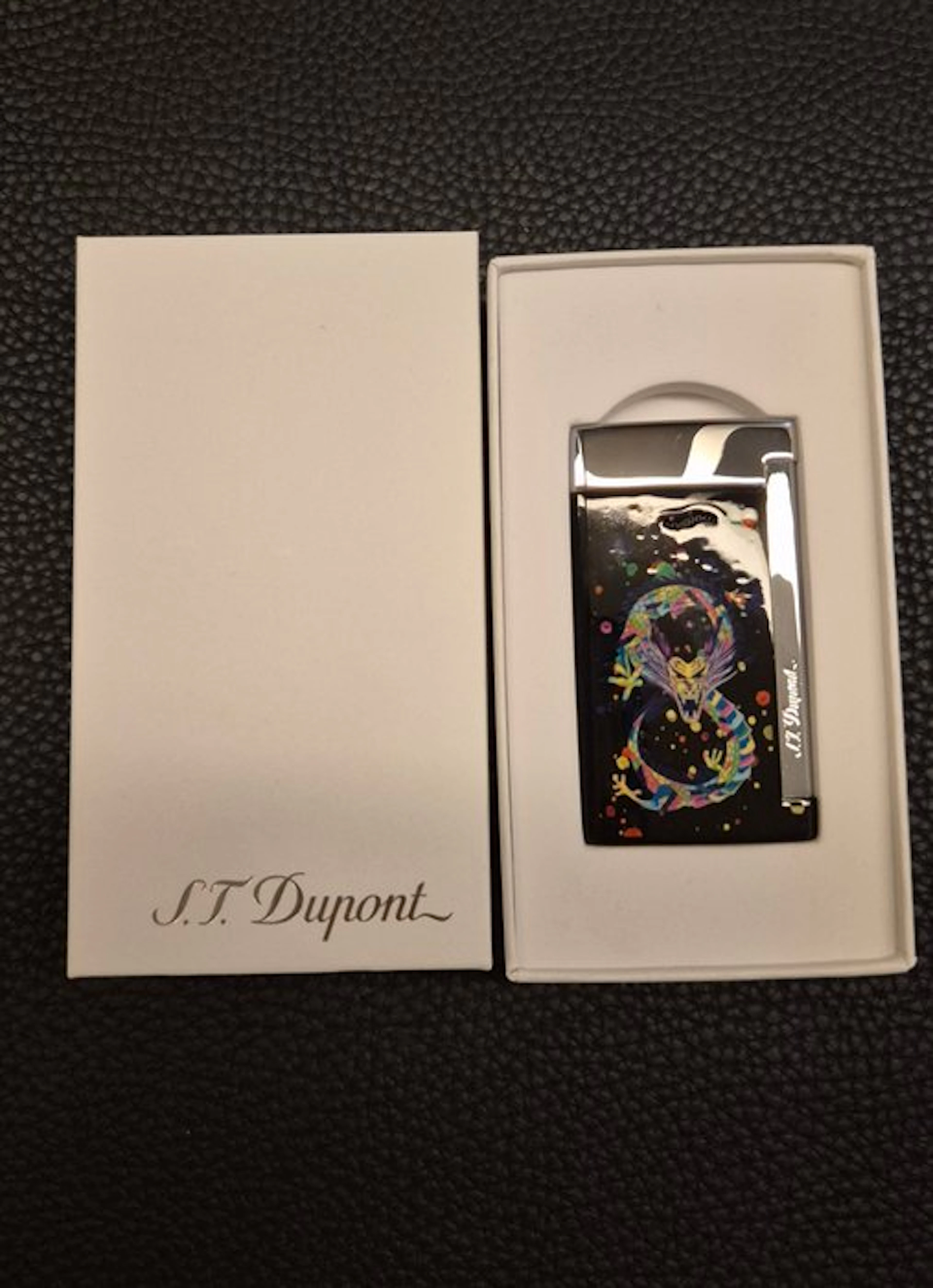 S.T. Dupont - Lighter - Lacquer, chrome