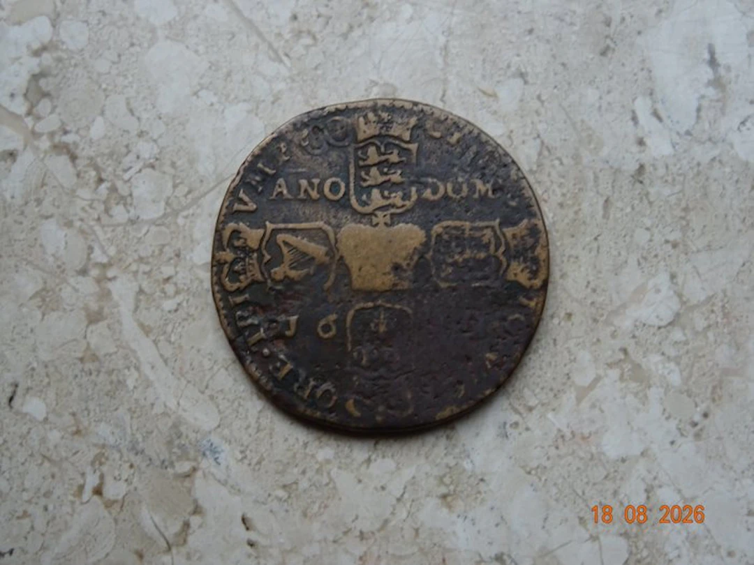 Ireland. James II (1685-1688). 1 Crown 1690 "Gunmoney"