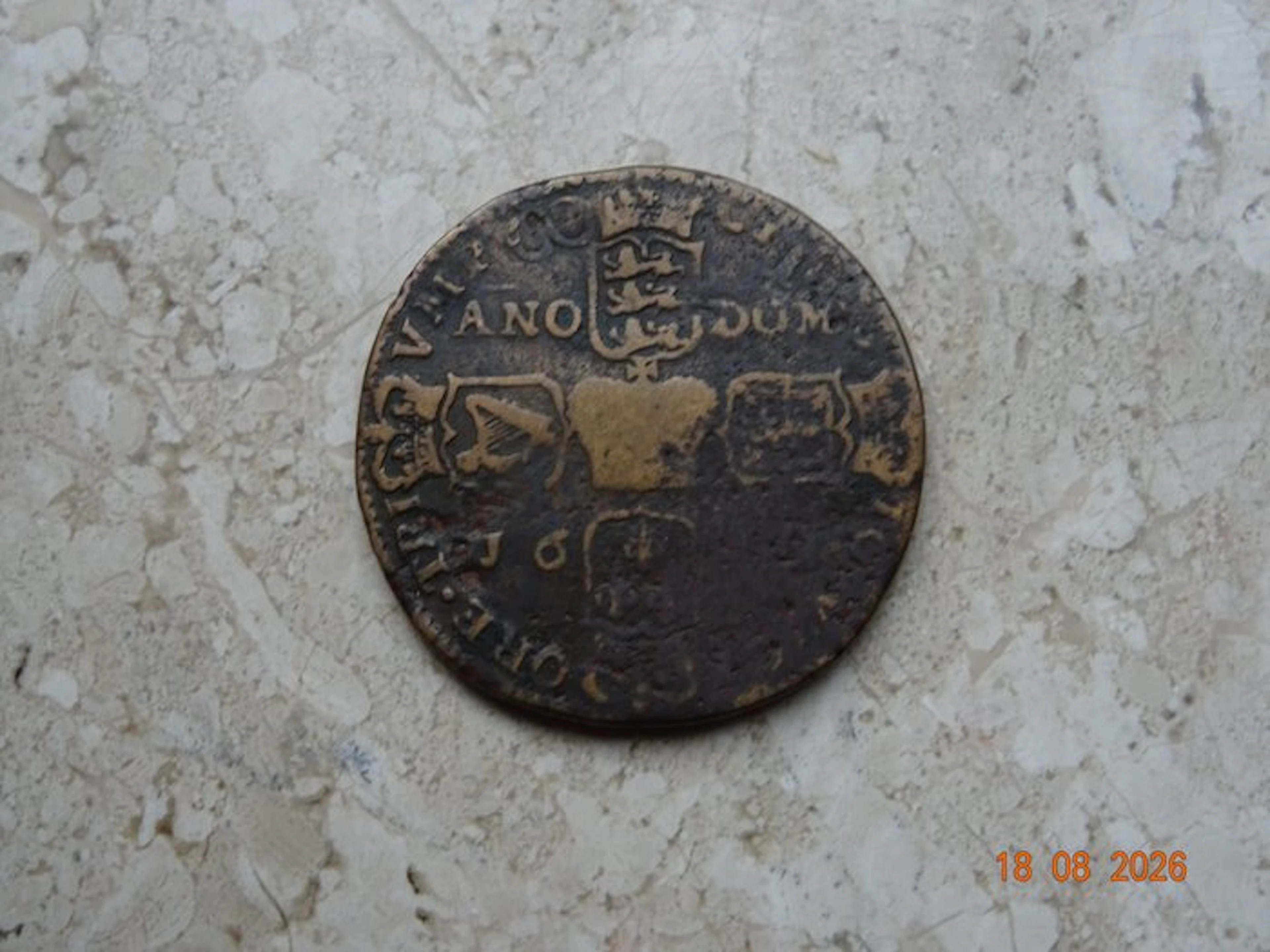 Ireland. James II (1685-1688). 1 Crown 1690 "Gunmoney"