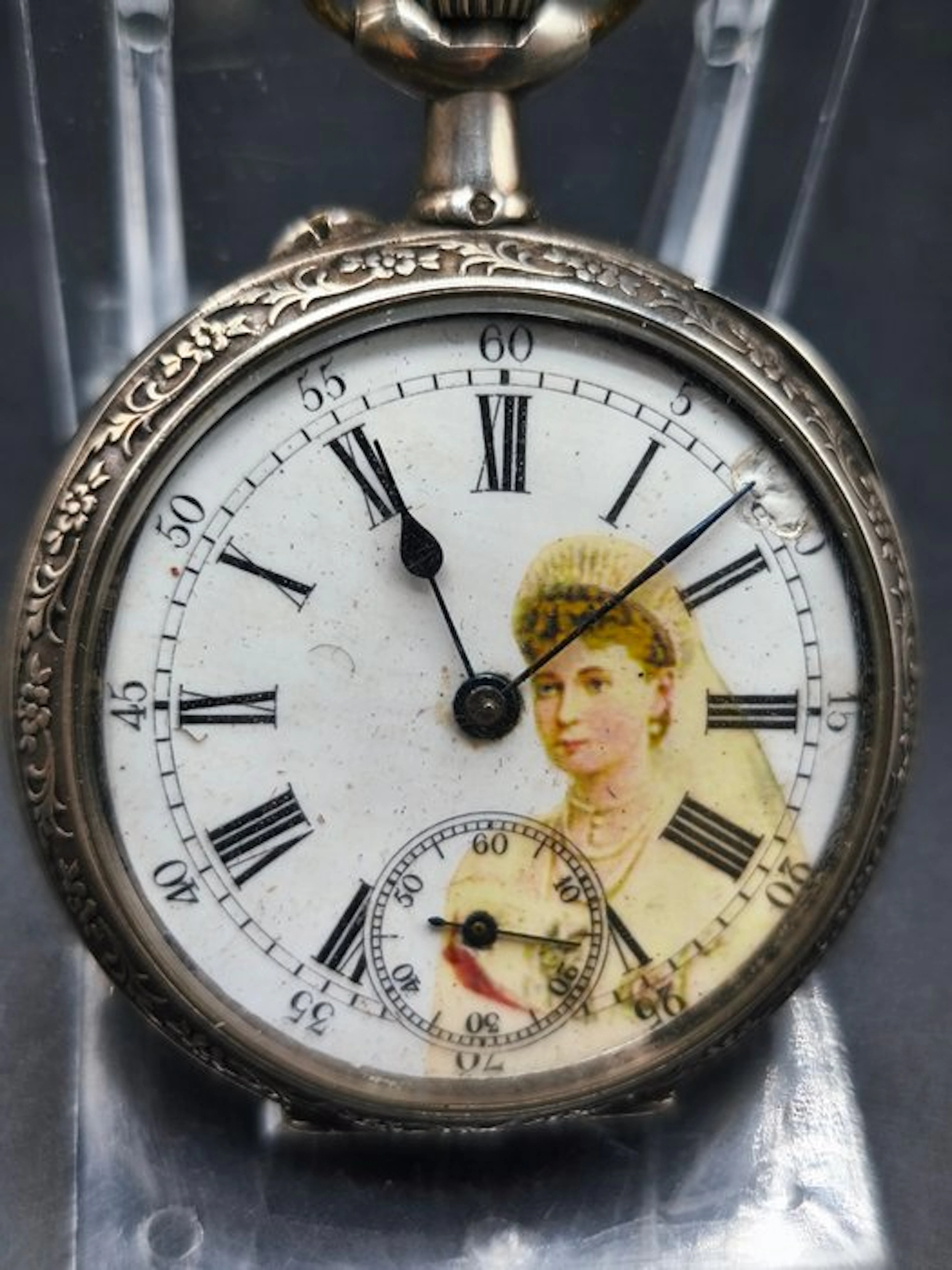 Orologio da taschino - Regina, Argento - 1850-1900