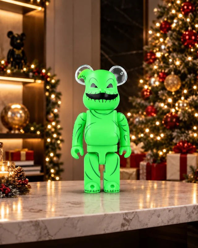 Oogie Boogie - Bearbrick & Disney - NEW - Sculpture, 400% - 28 cm - pvc - 2026