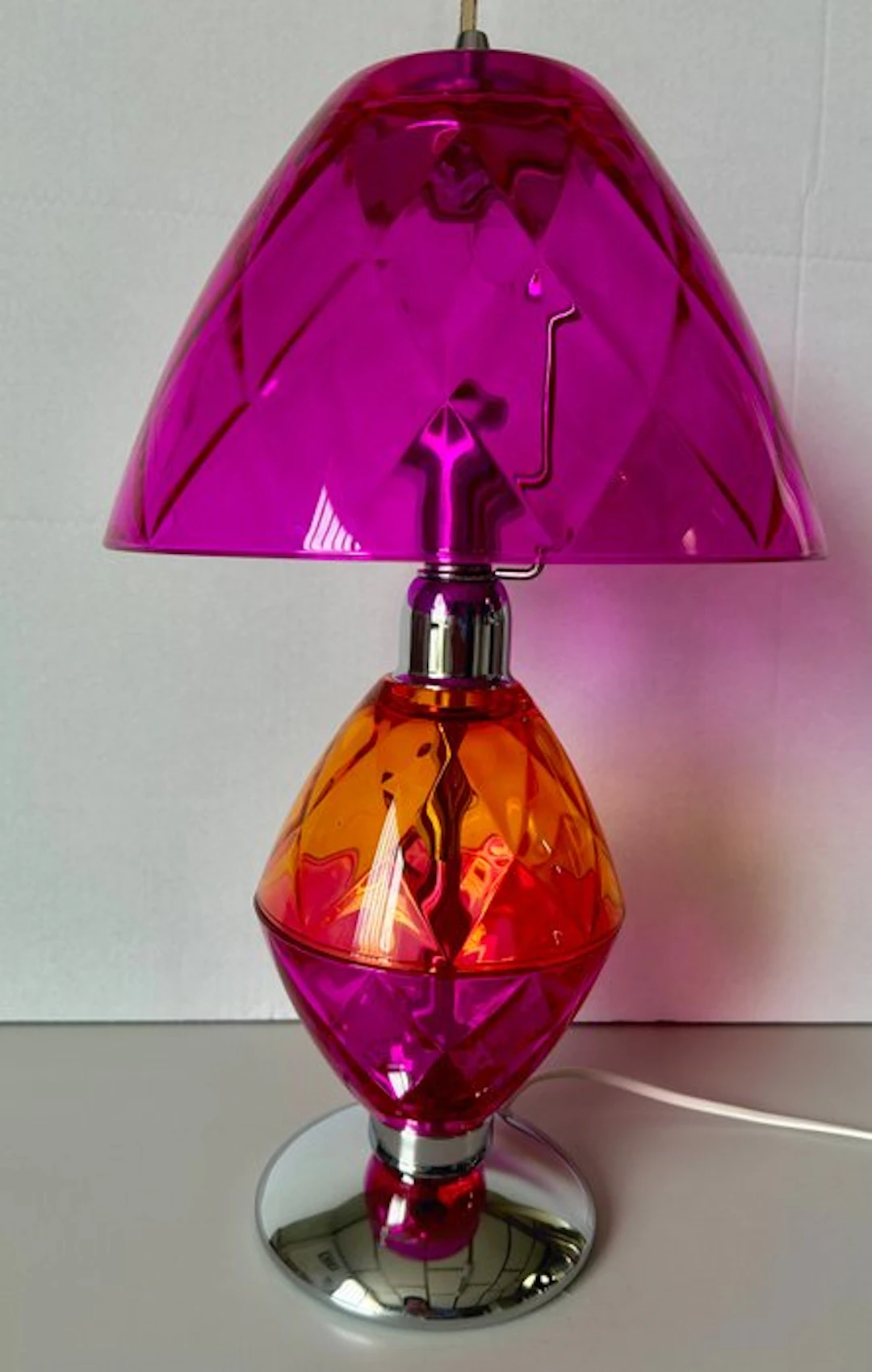 Due p illuminazione - Lamp - Glass - Two-tone lamp