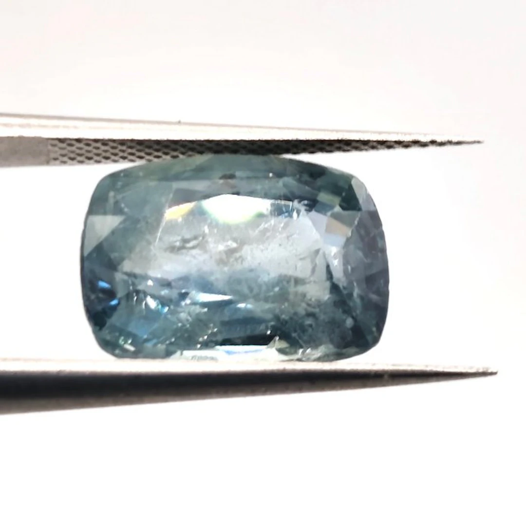 No reserve price Blue Sapphire - 6.78 ct - Lotus Gemology...