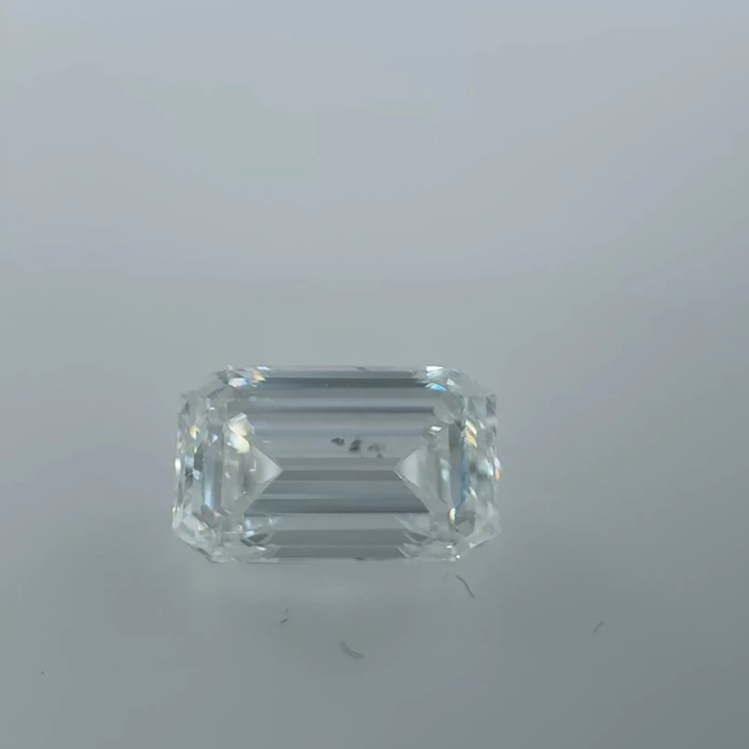 1 pcs Diamond (Natural) - 0.72 ct - Emerald - H - SI1...