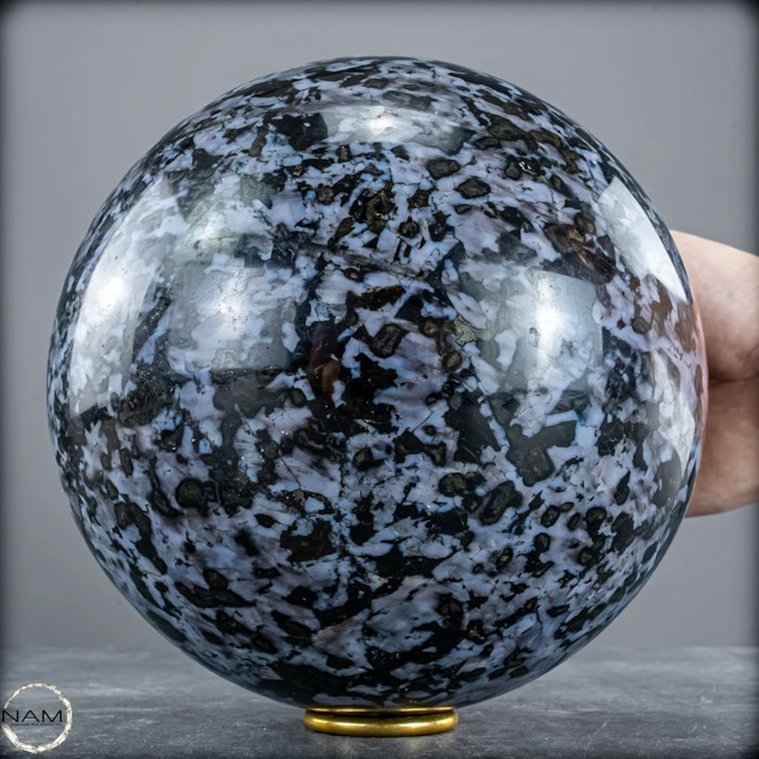 Majestic Merlinite sphere from Madagascar – Nature's...
