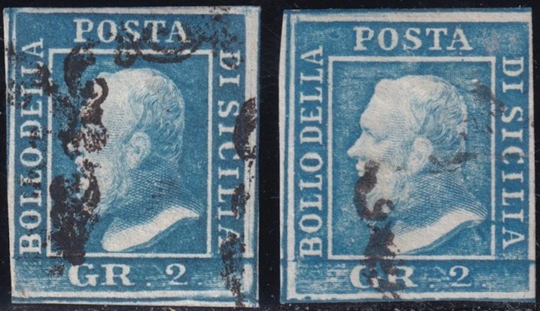 Italian Ancient States - Sicily 1859 - 2nd group