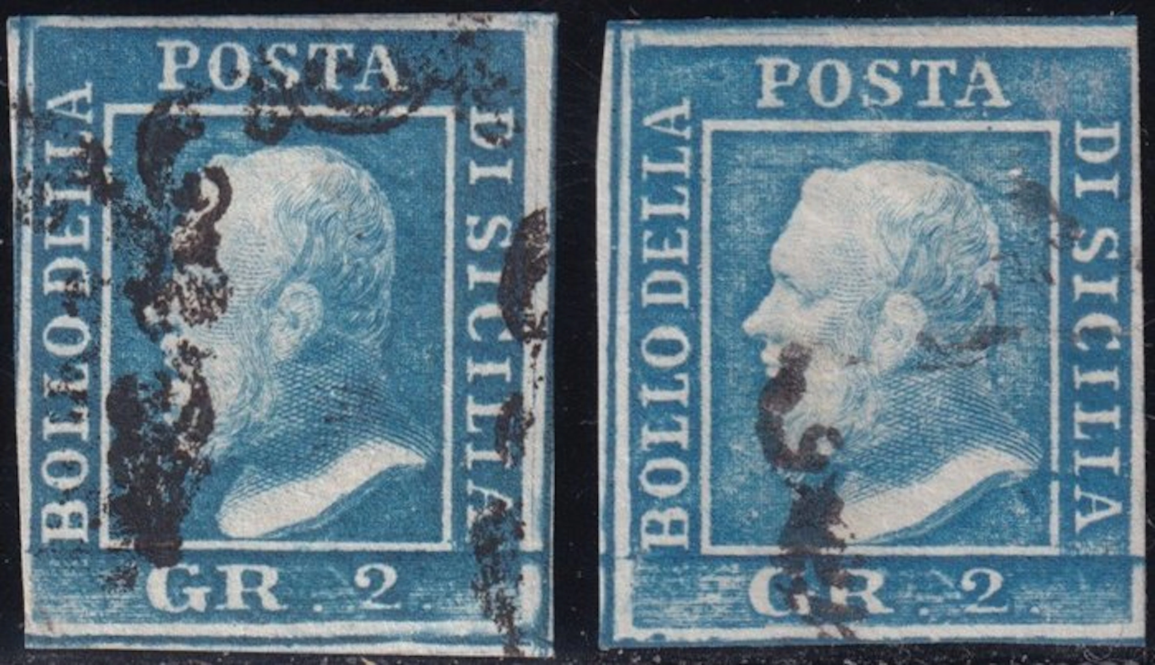 Italian Ancient States - Sicily 1859 - 2nd group