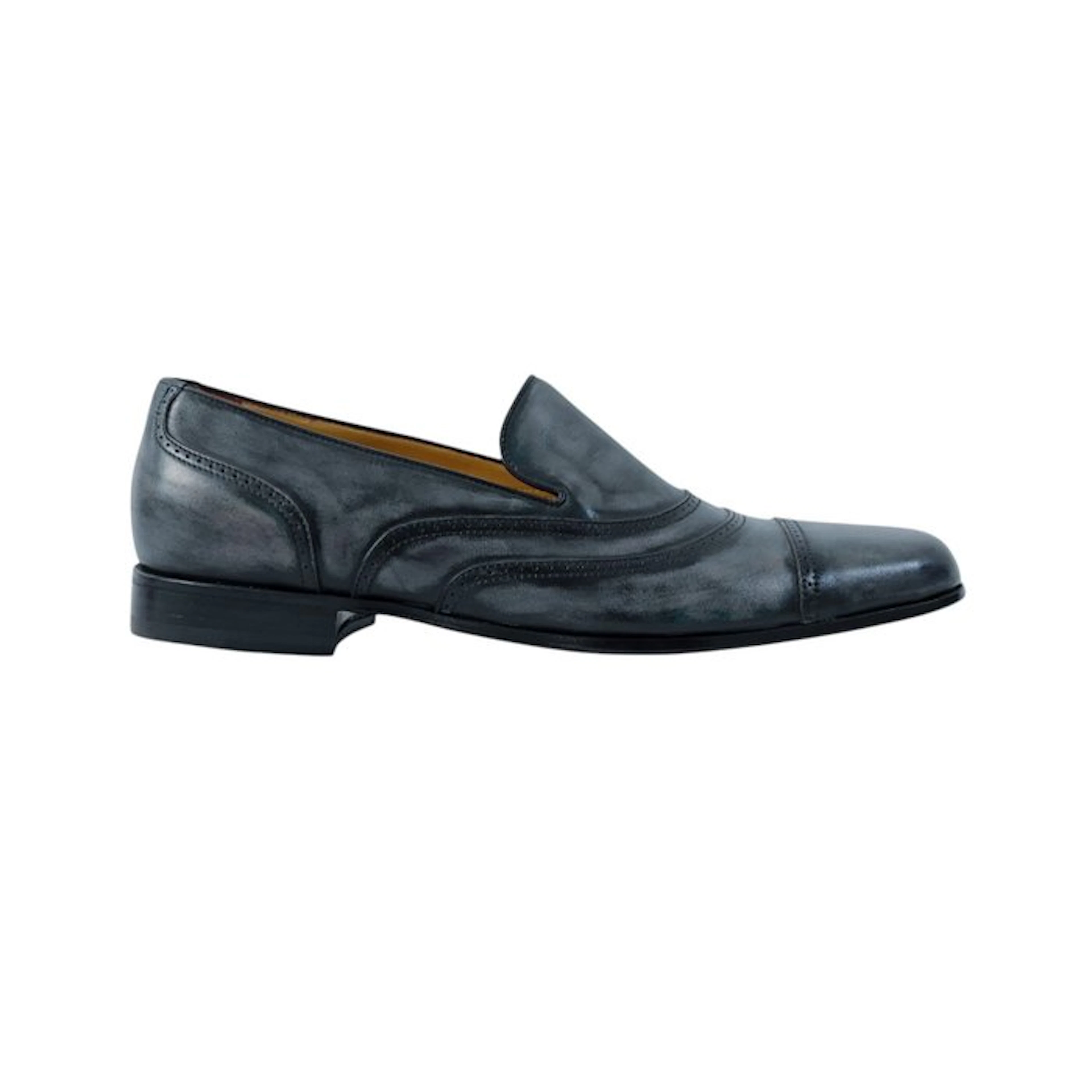 TESTONI - 8 UK - 42 IT - "Alassio" Loafer Soft Delavè...