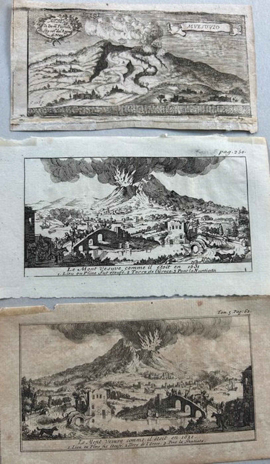 Italy - Naples / Mount Vesuvius; Domenico Antonio Parrino...