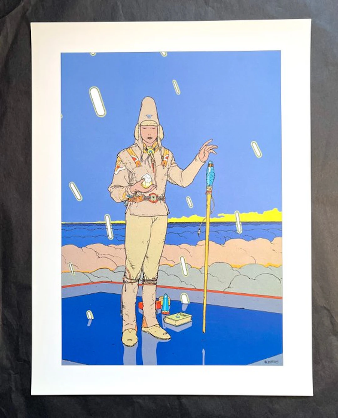Moebius (Jean Giraud) - 1 Print - Starwatcher - Starwatcher #5
