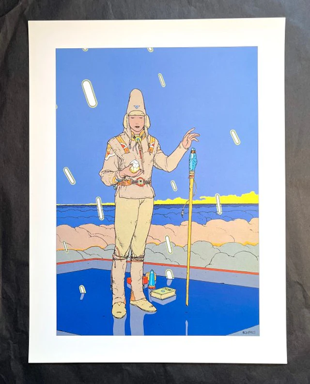 Moebius (Jean Giraud) - 1 Print - Starwatcher - Starwatcher #5