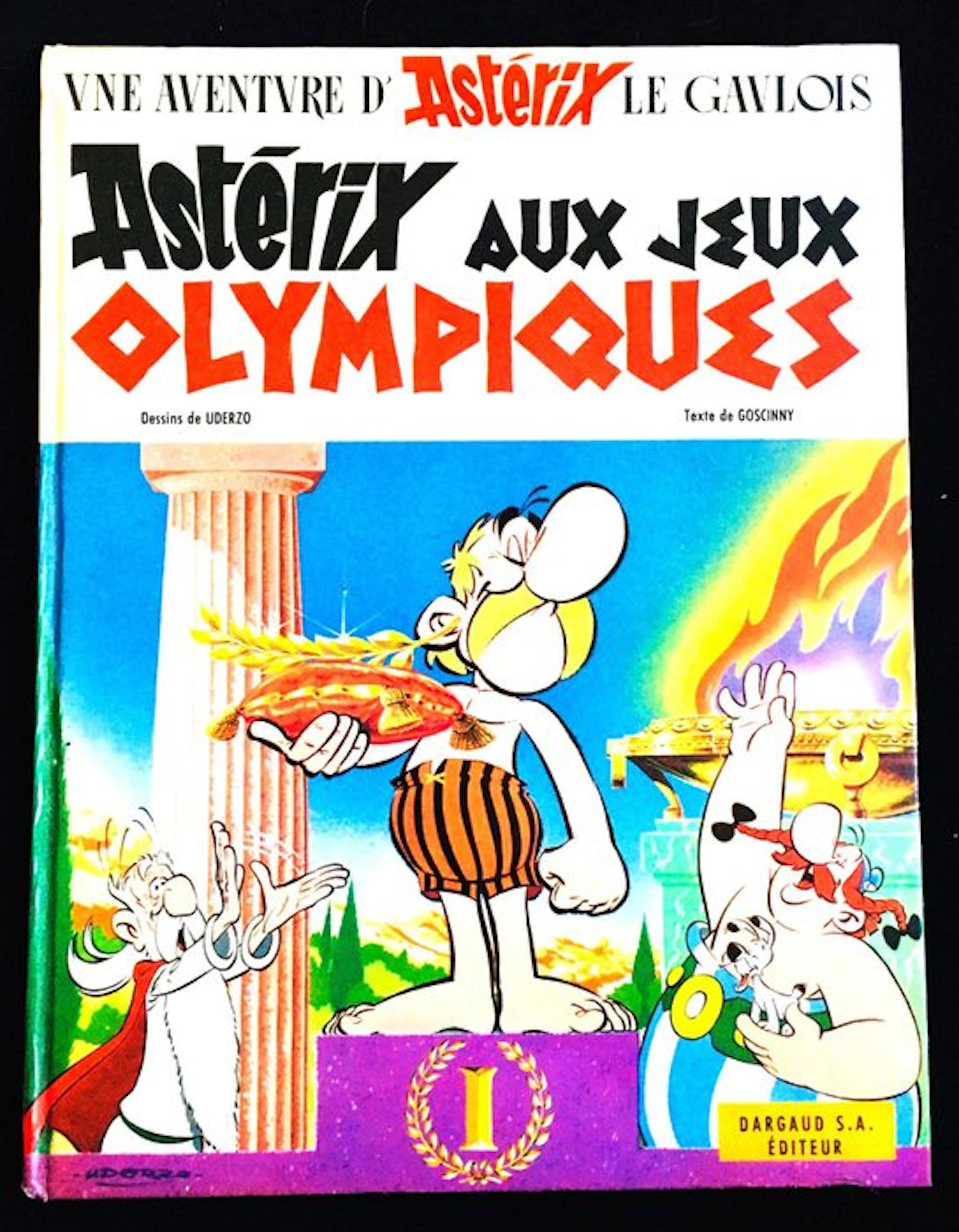 Asterix T12 - Astérix aux Jeux Olympiques - C - 1 Album - First edition - 1968