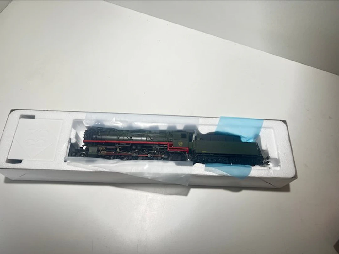 Fleischmann H0 - 43268 - Steam locomotive with tender (1) - Series 25 - NMBS
