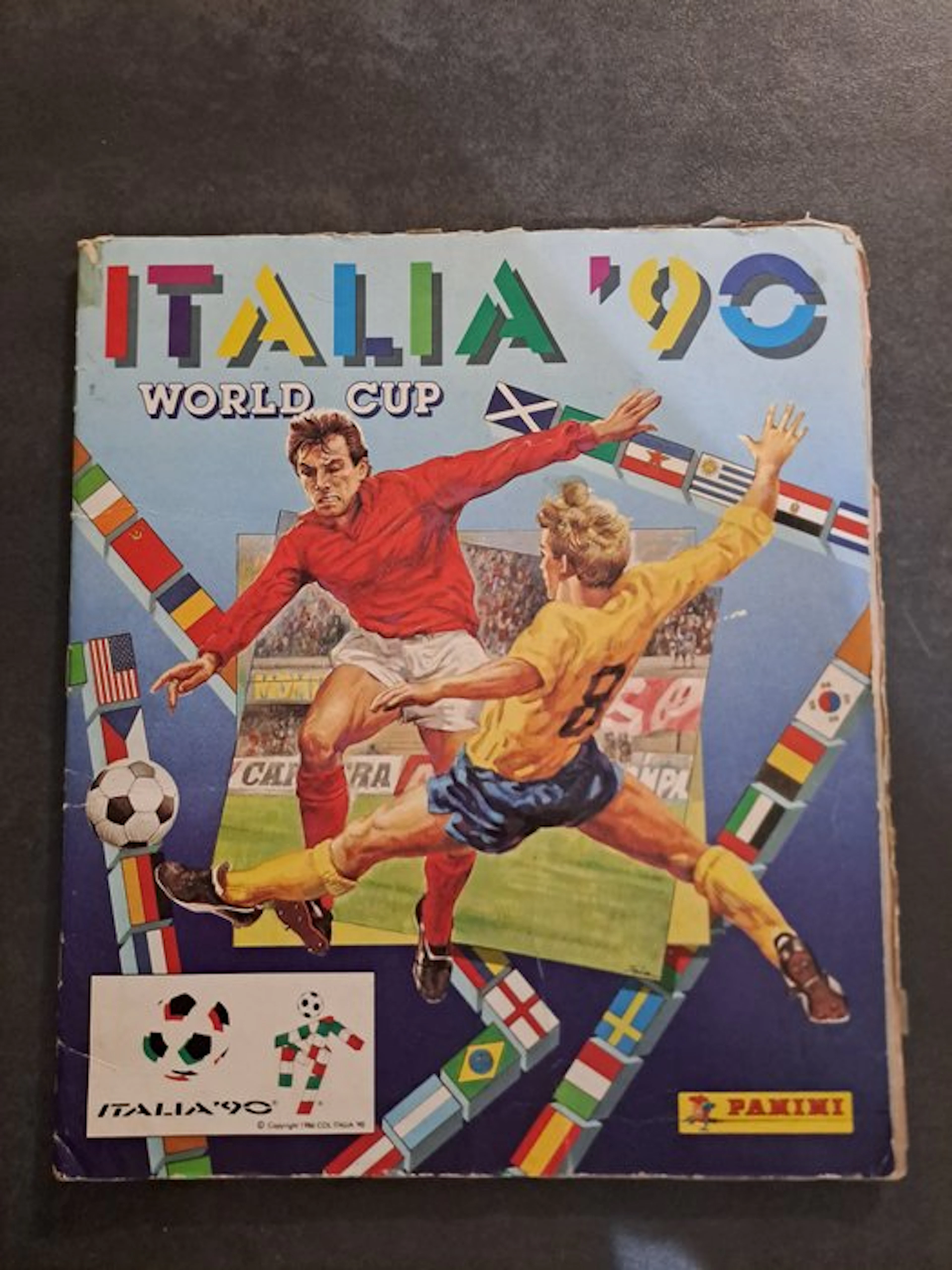 1990 Panini World Cup Italia 90 - French edition - Diego...
