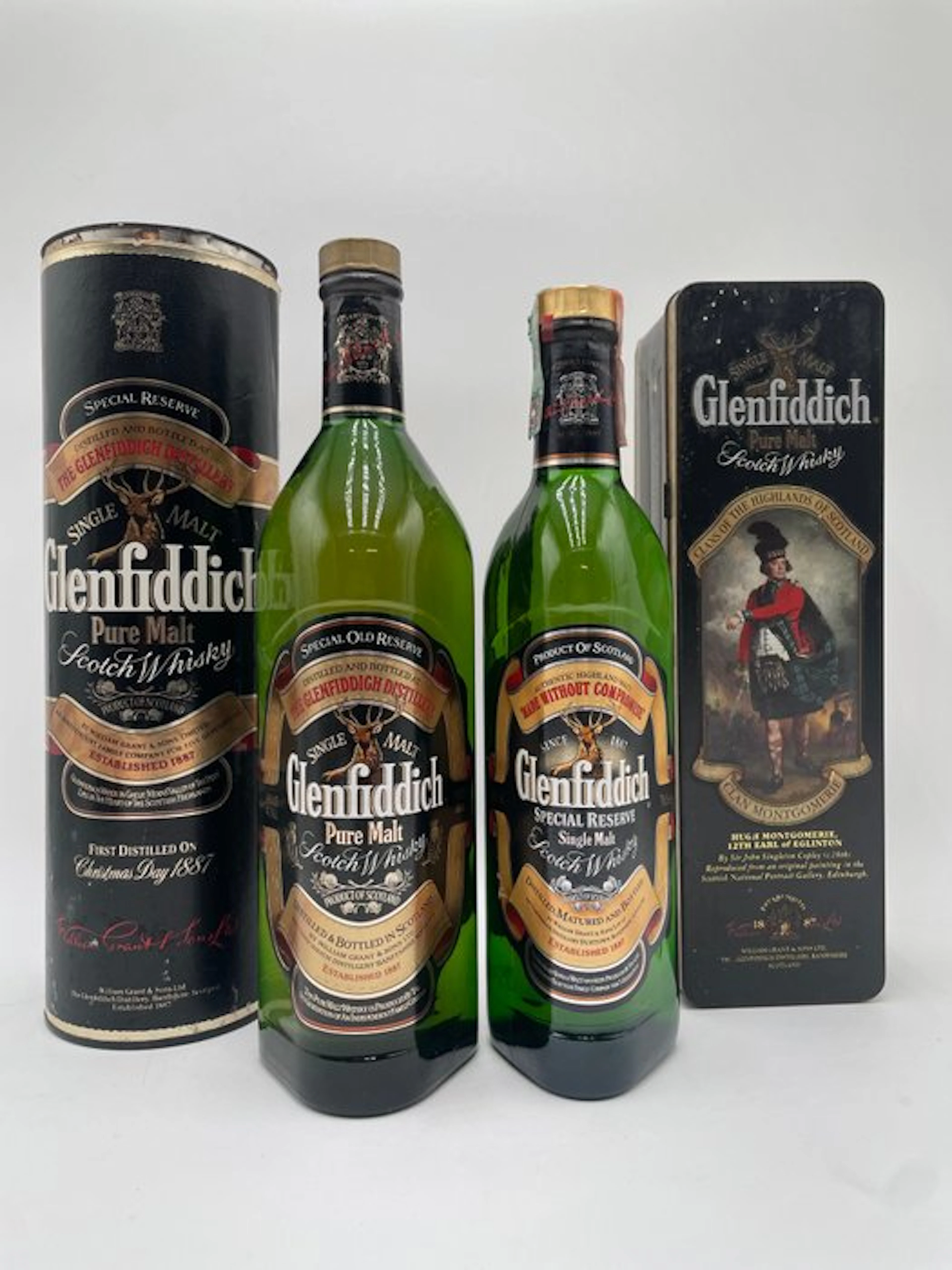 Glenfiddich - Pure Malt & Special Reserve Clan Montgomerie - 70cl