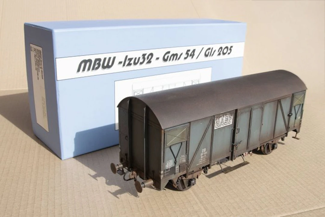 MBW 1 - 54114 - BASF - Model train freight carriage (1)...