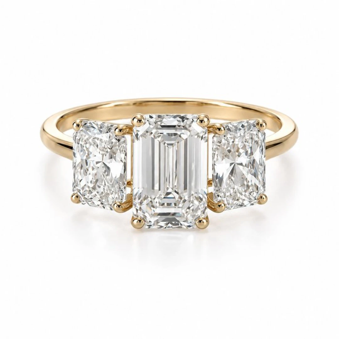 No reserve price - Ring - 14 kt