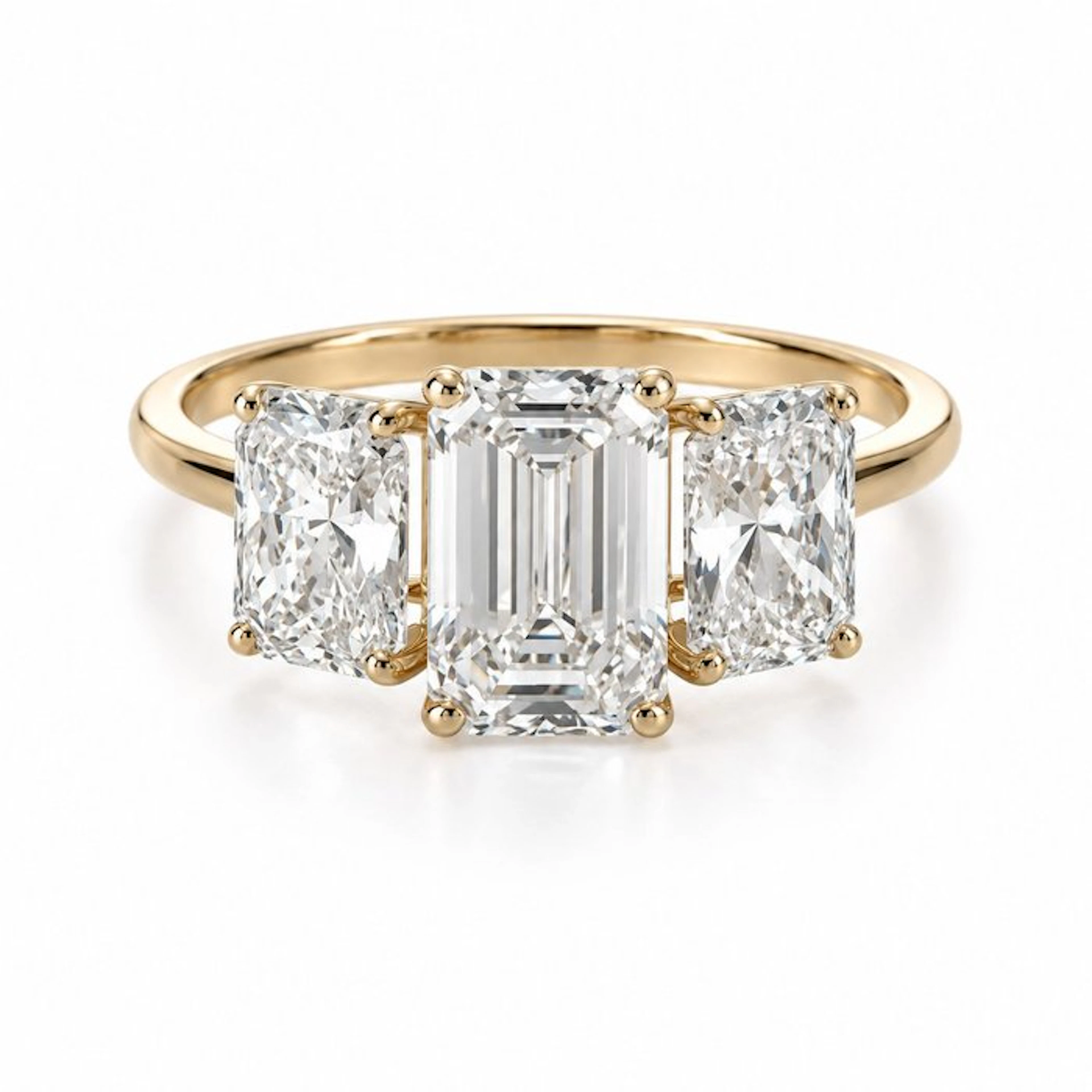 No reserve price - Ring - 14 kt