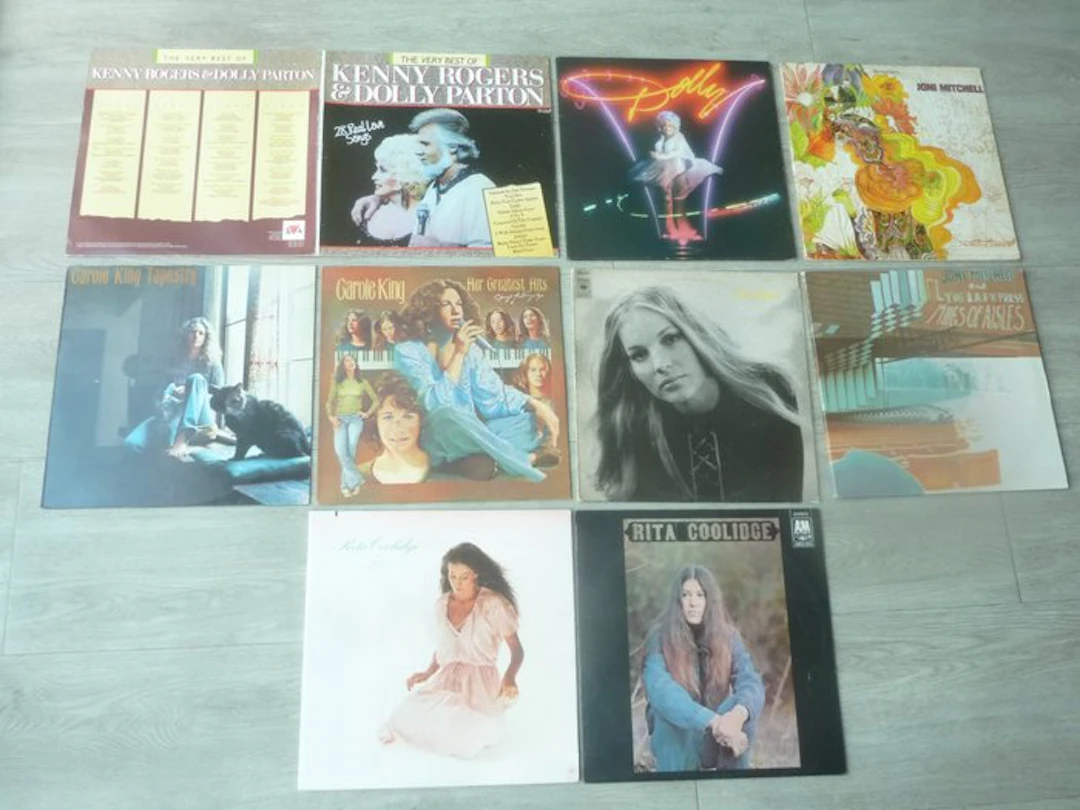 USA Female Folk Rock - Multiple artists - 9 x albums feat