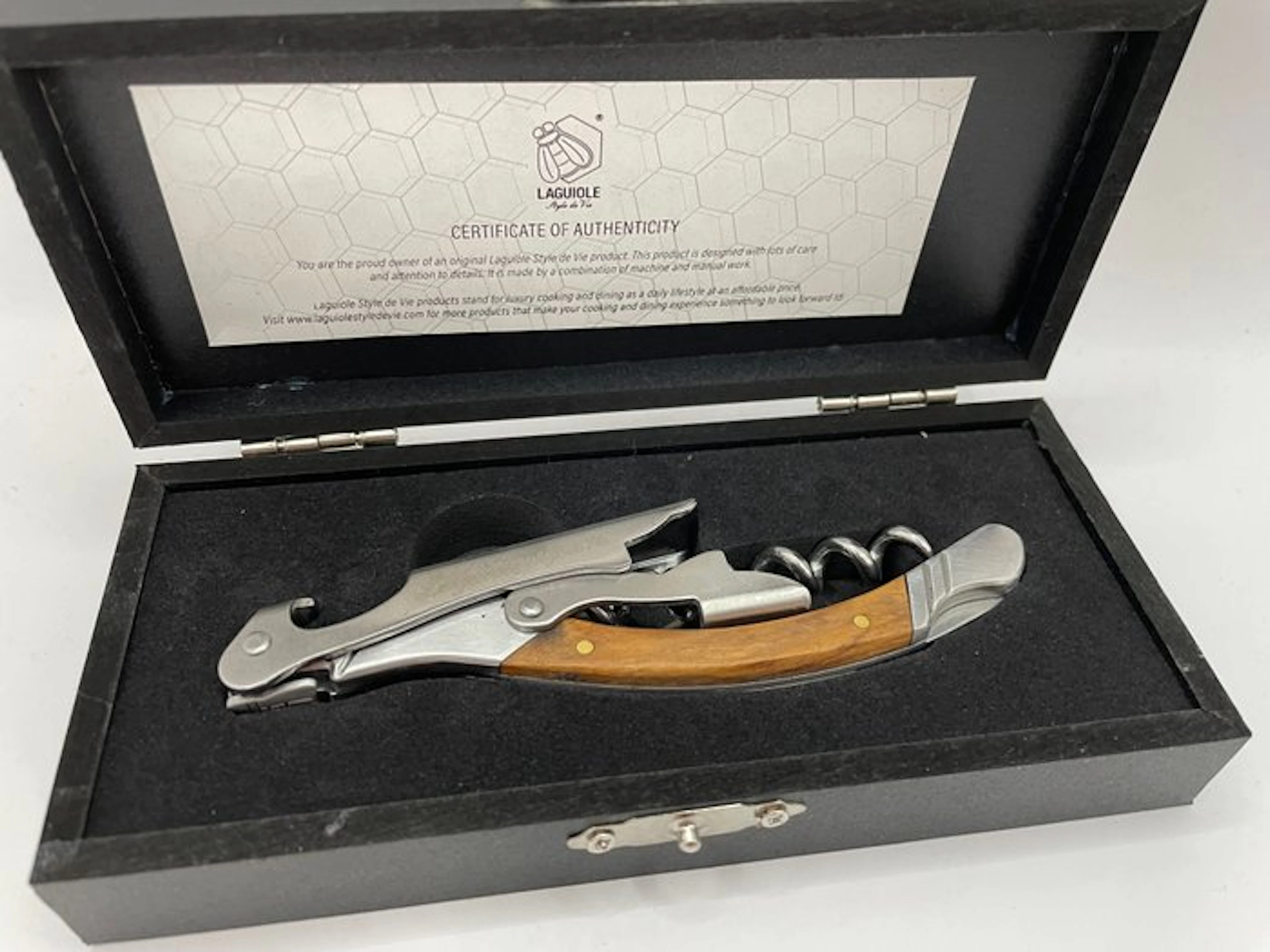 Laguiole - Style de Vie - Corkscrew - Laguiole sommeliers...