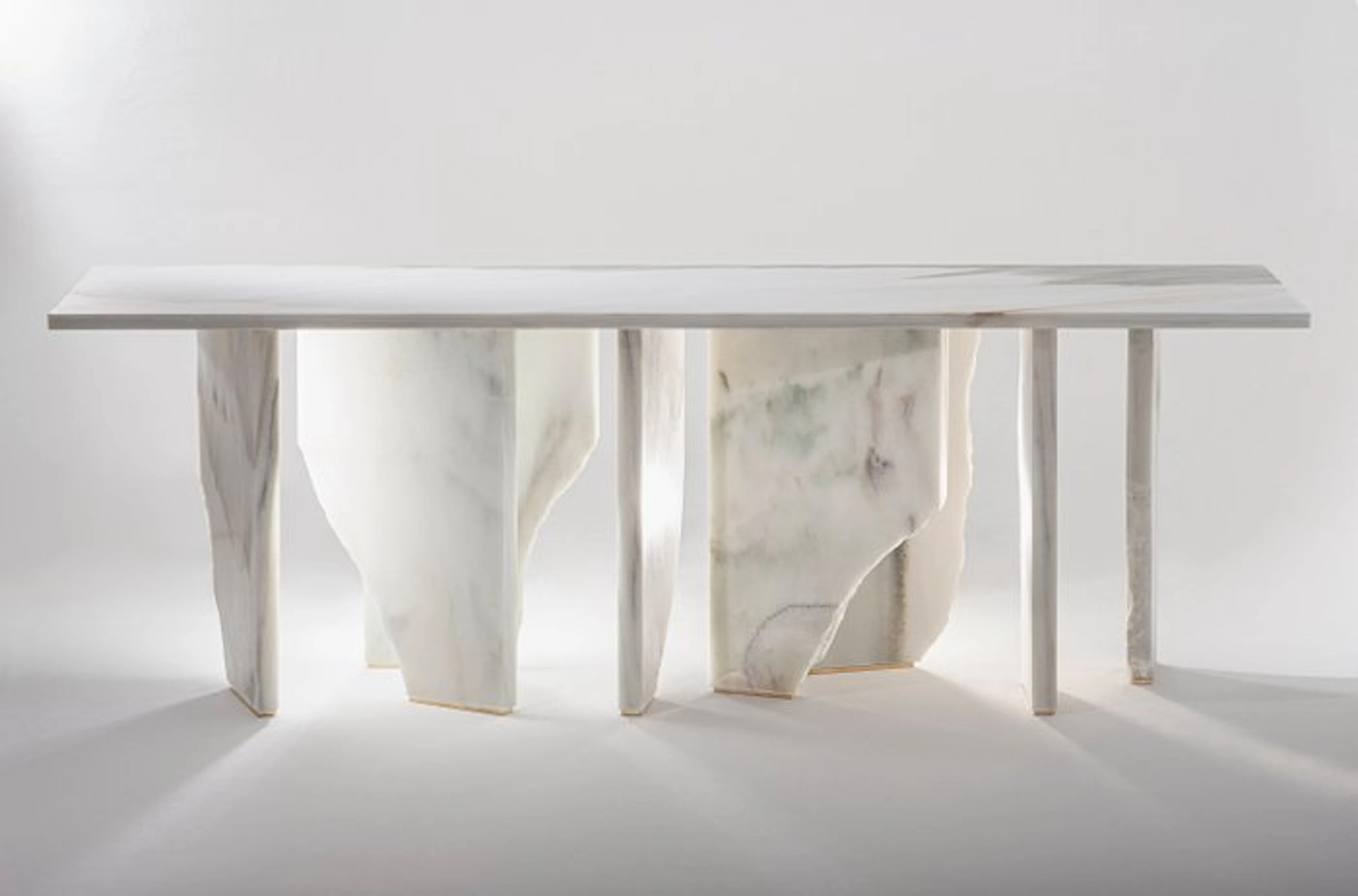 Josep Vila Capdevila - Console table - Arctic - Statuario Marble