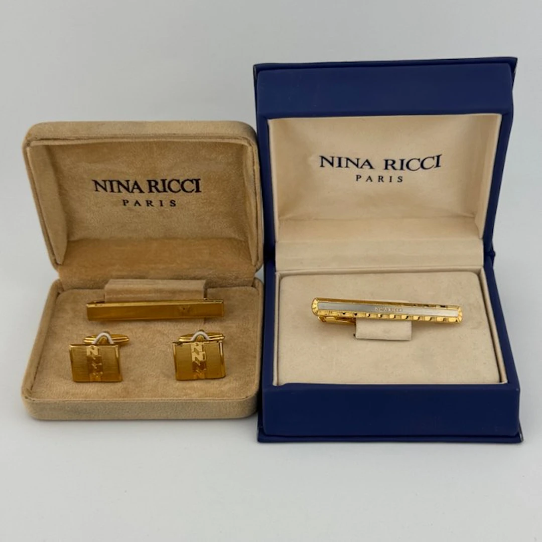 Nina Ricci - Gold-filled - Cufflinks