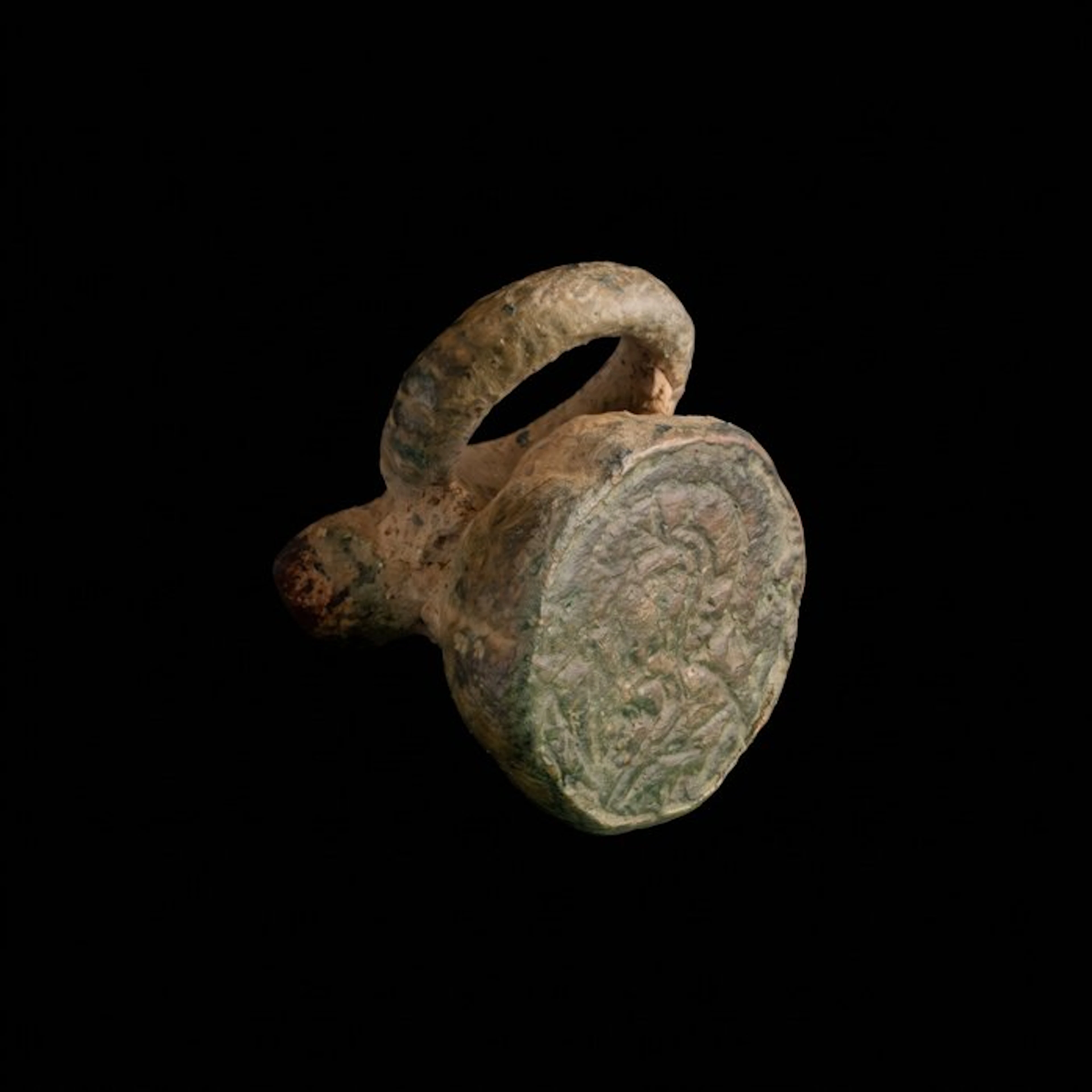 Byzantine Beautiful Seal with Portrait of Christ – Rare...