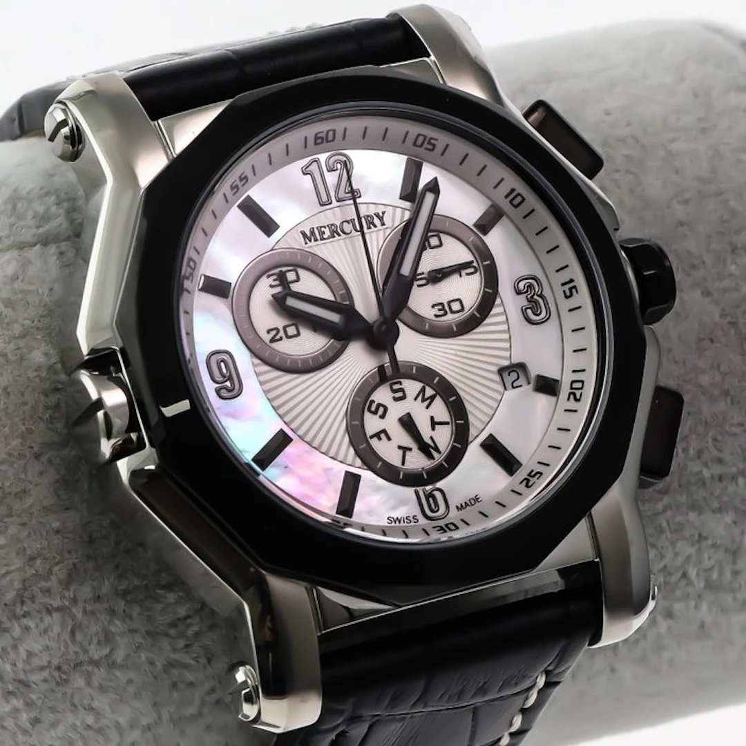 Mercury - Swiss Made Chronograph Watch - ME1075-SBL-7...