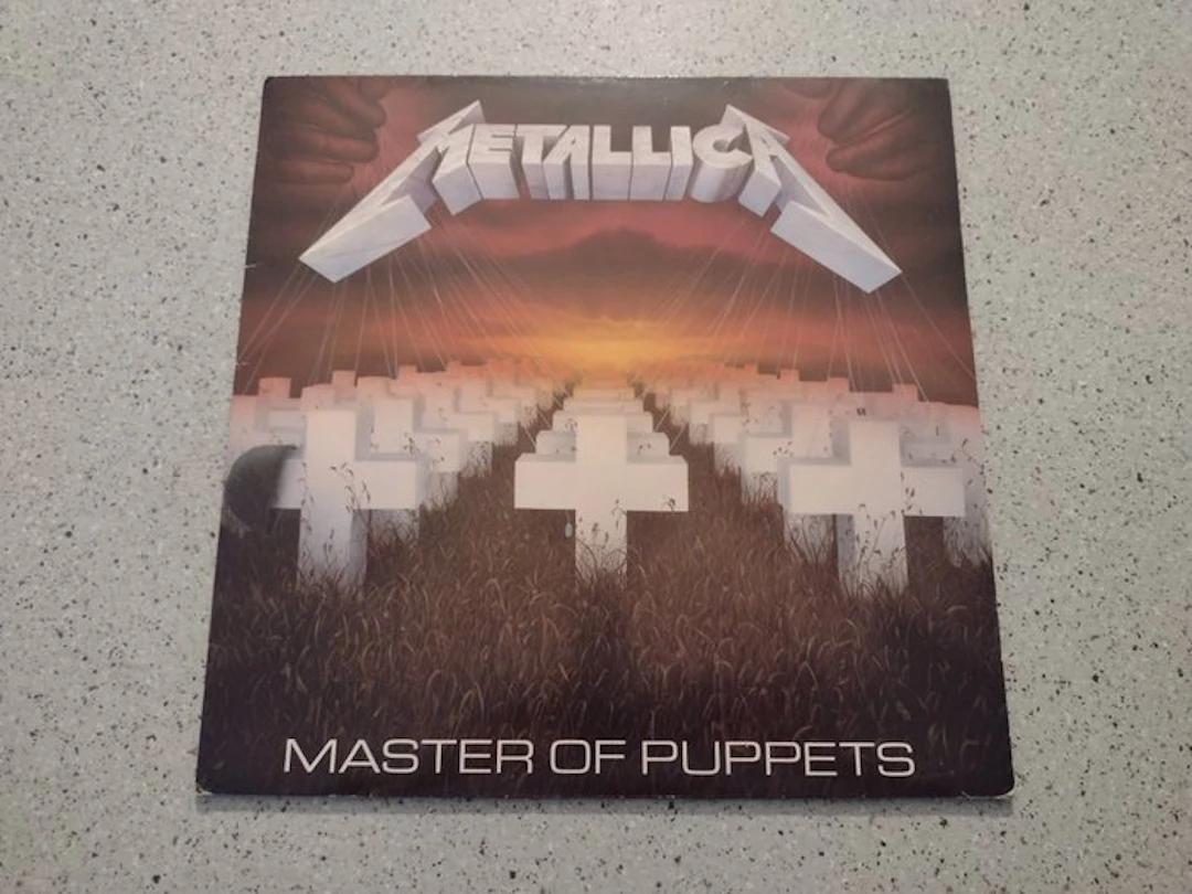 Metallica - Master of puppets - Vinyl record - 1st Pressing - 1986