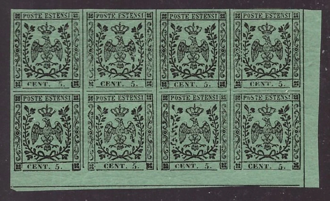 Italian Ancient States - Modena 1854 - 5 c