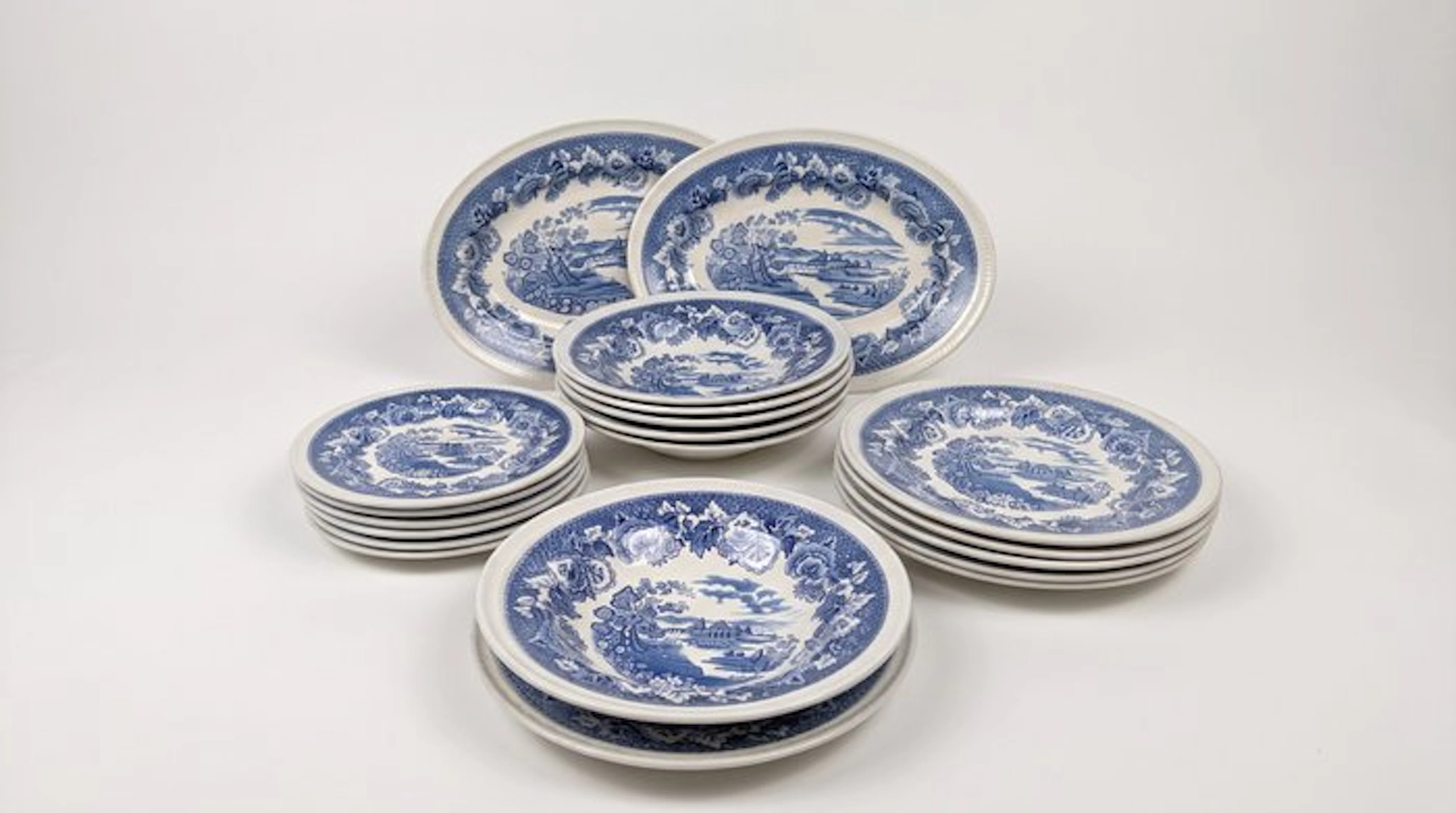 Ceramica Fontebasso - English Style - Dinner service (20)...