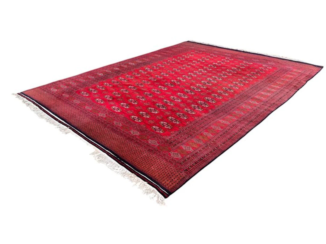 Sufi lodge, Buchara - Carpet - 383 cm - 277 cm - Very fine Tekke! XL