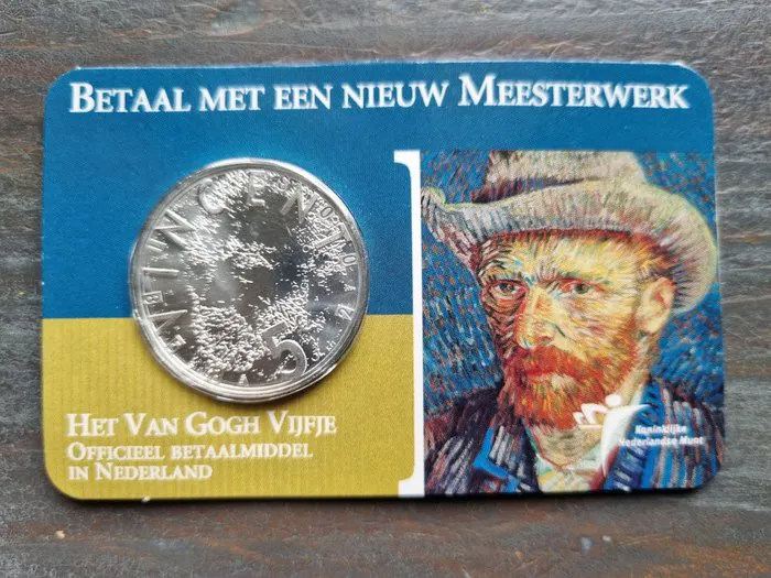 Netherlands. 5 Euro 2003 "Vincent Van Gogh"
