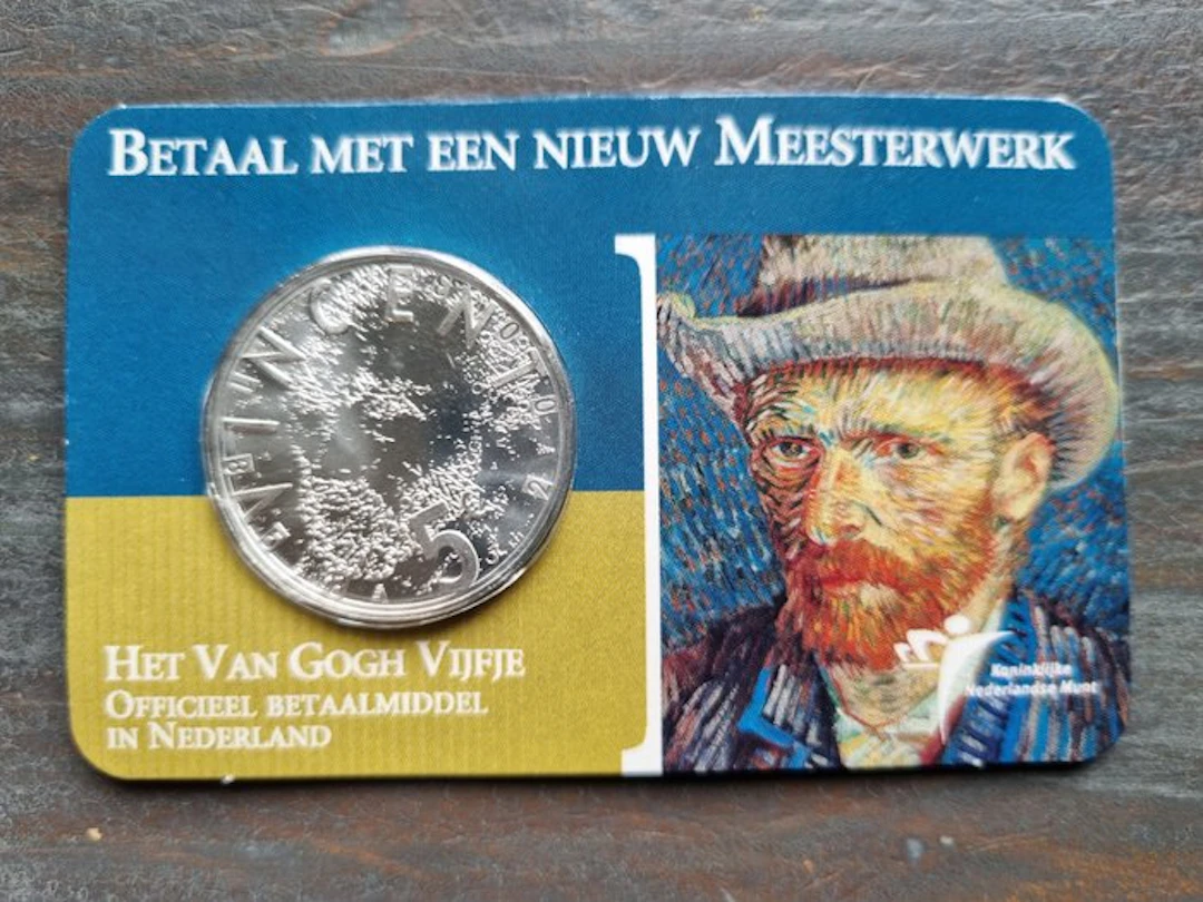 Netherlands. 5 Euro 2003 "Vincent Van Gogh"
