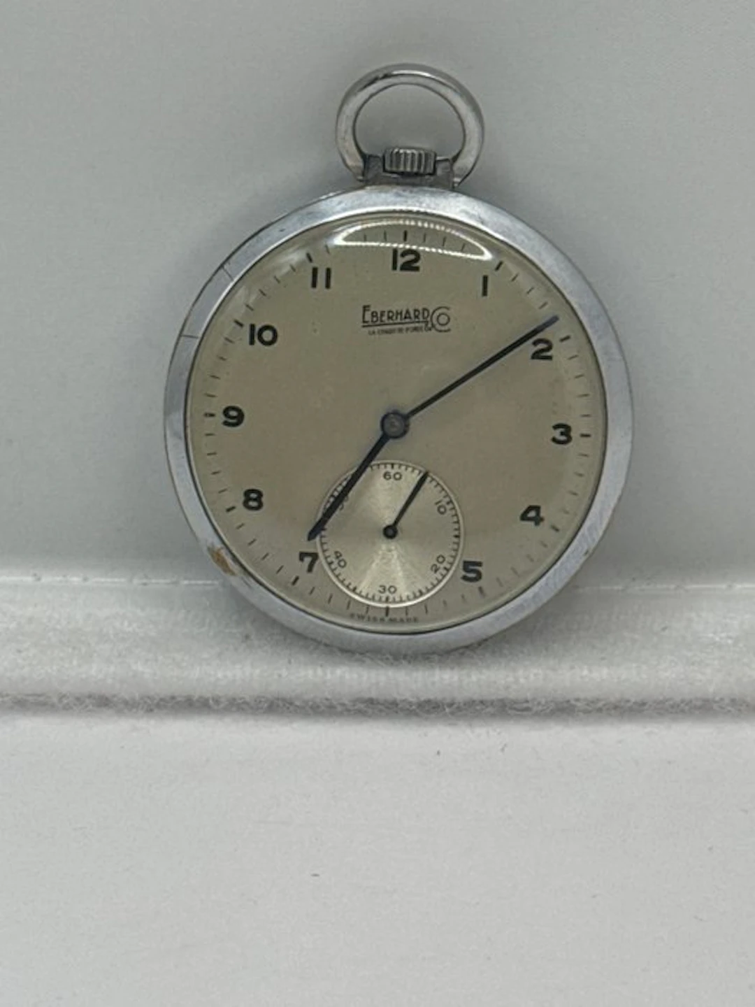 Eberhard & Co. - Tasca in acciaio - 1950-1959