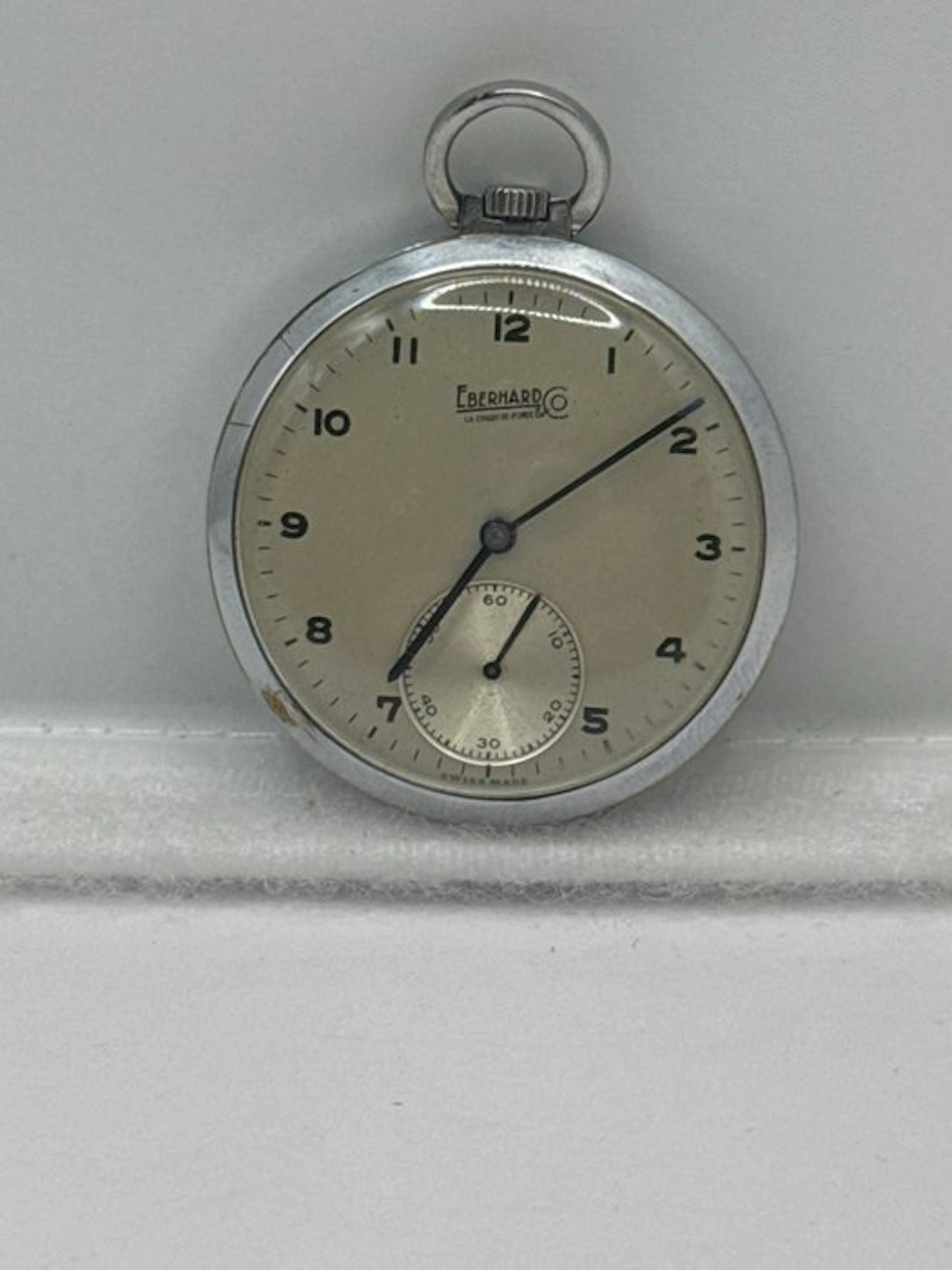 Eberhard & Co. - Tasca in acciaio - 1950-1959