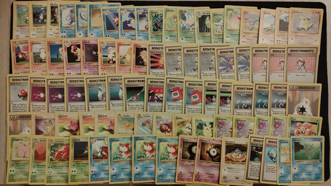 Pokémon - 100 Mixed collection - WOTC - Base set, Fossil