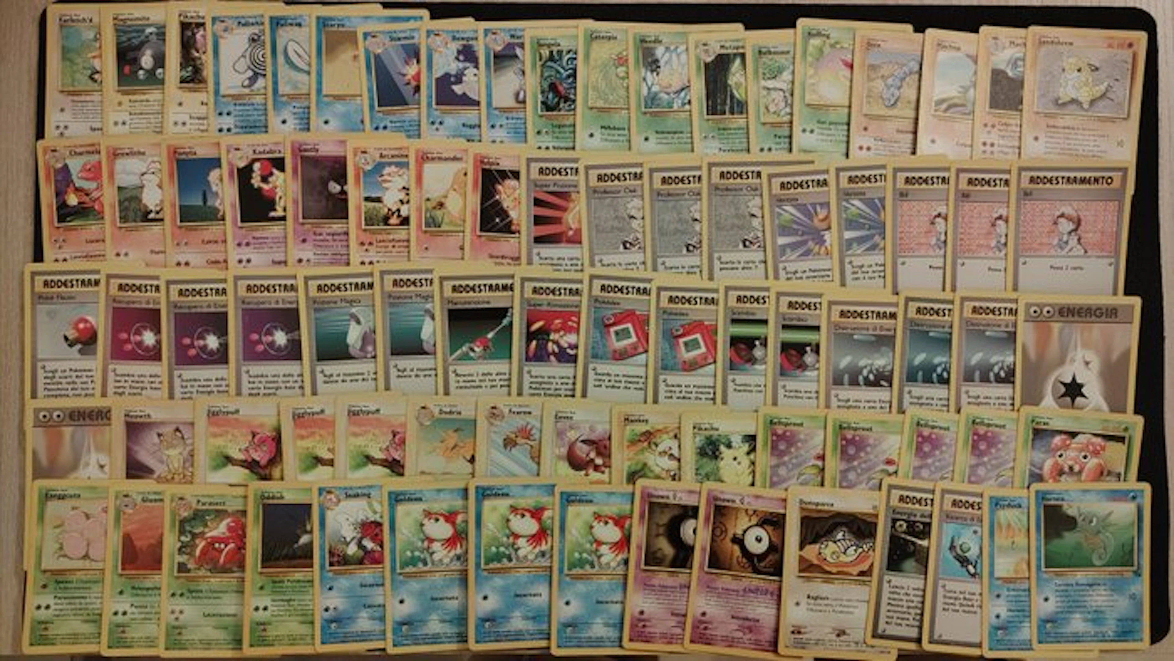 Pokémon - 100 Mixed collection - WOTC - Base set, Fossil