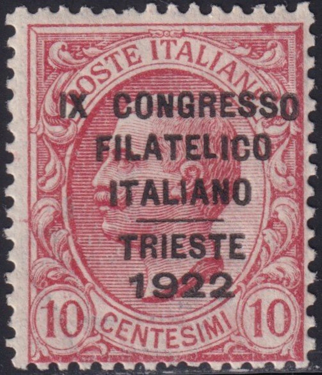 Italy Kingdom 1922 - Philatelic Congress 10c