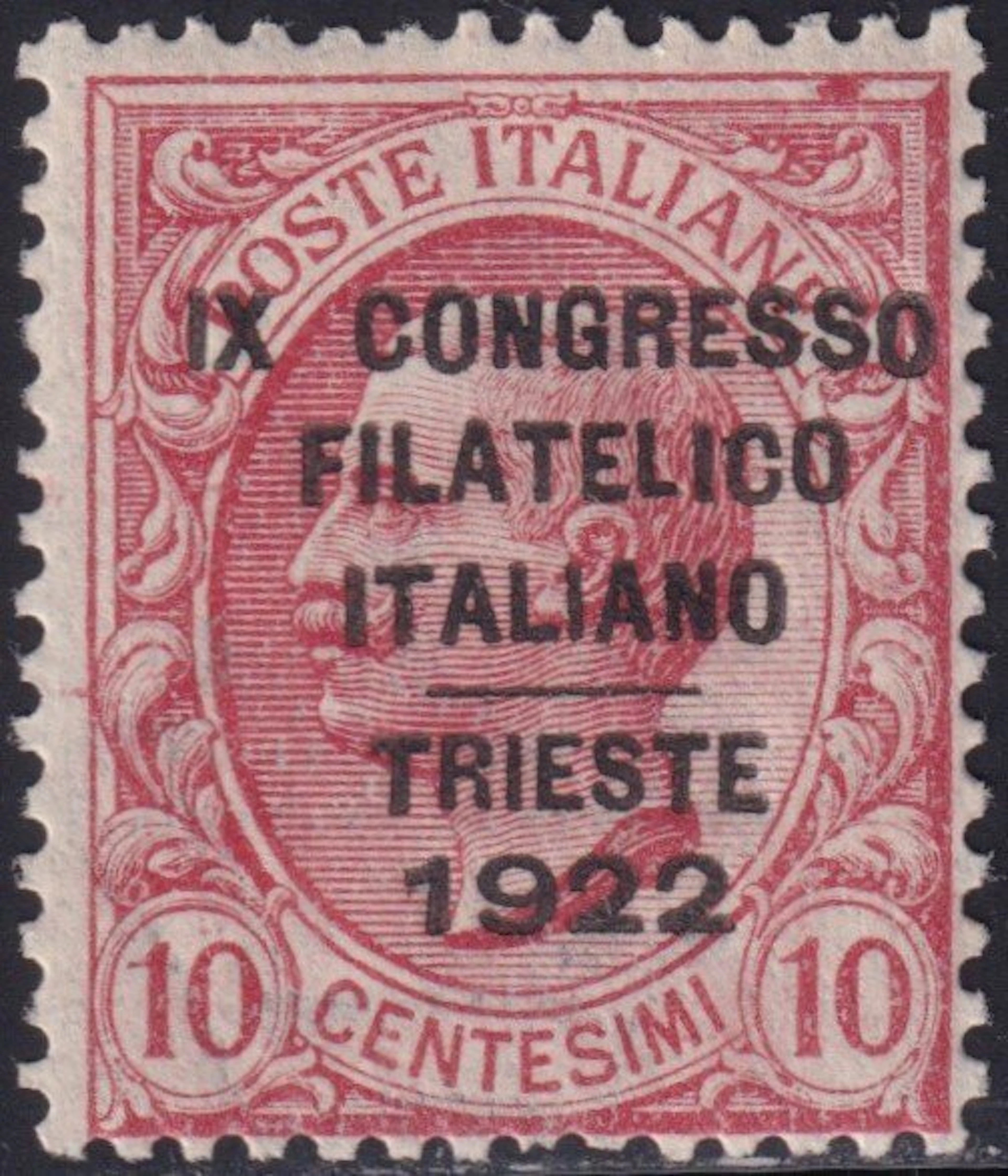 Italy Kingdom 1922 - Philatelic Congress 10c