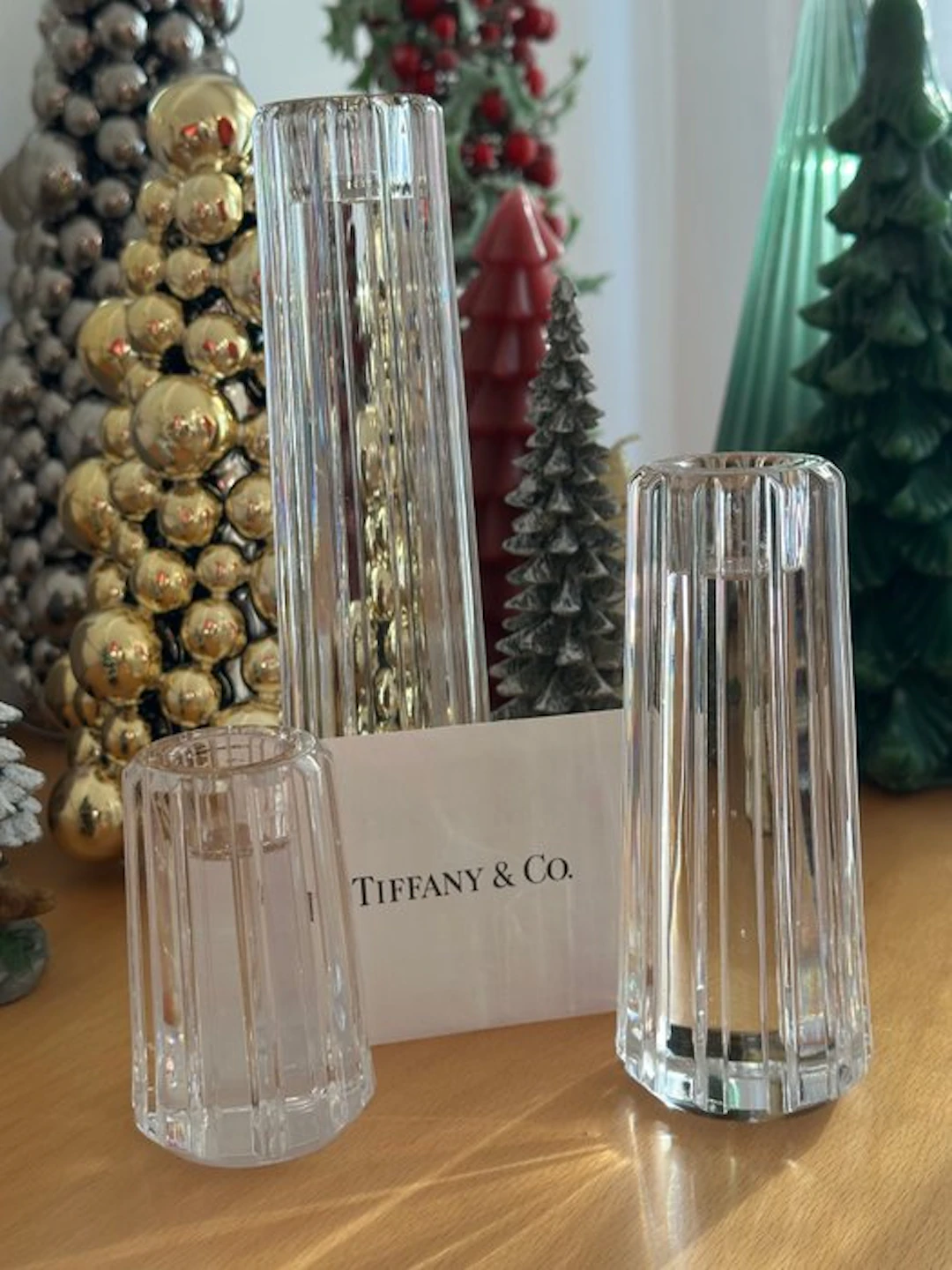 Tiffany & Co. - Candleholder (3) - Crystal