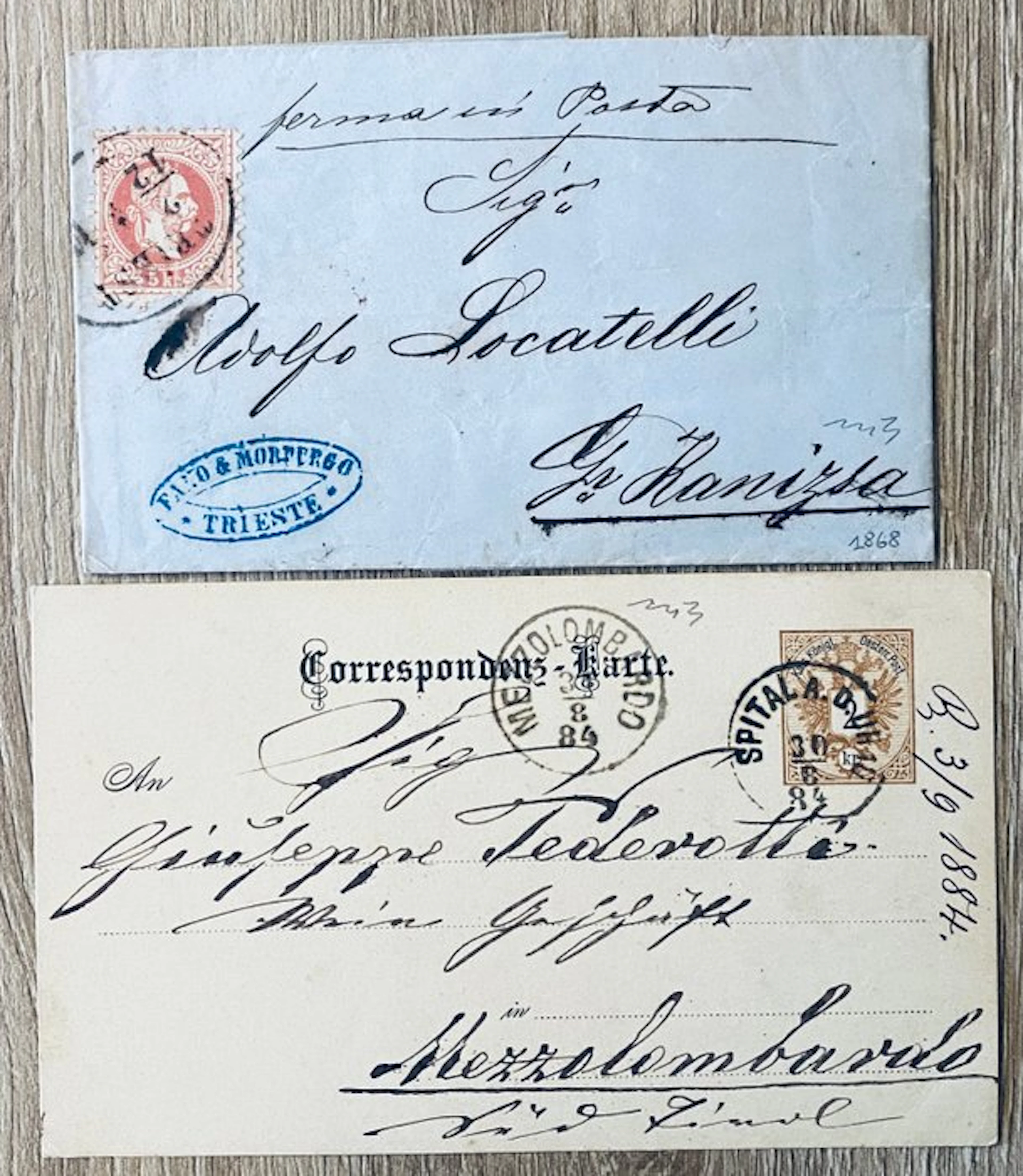 Austria 1868/1880 - Austria — Eastern offices 1868/1888 —...