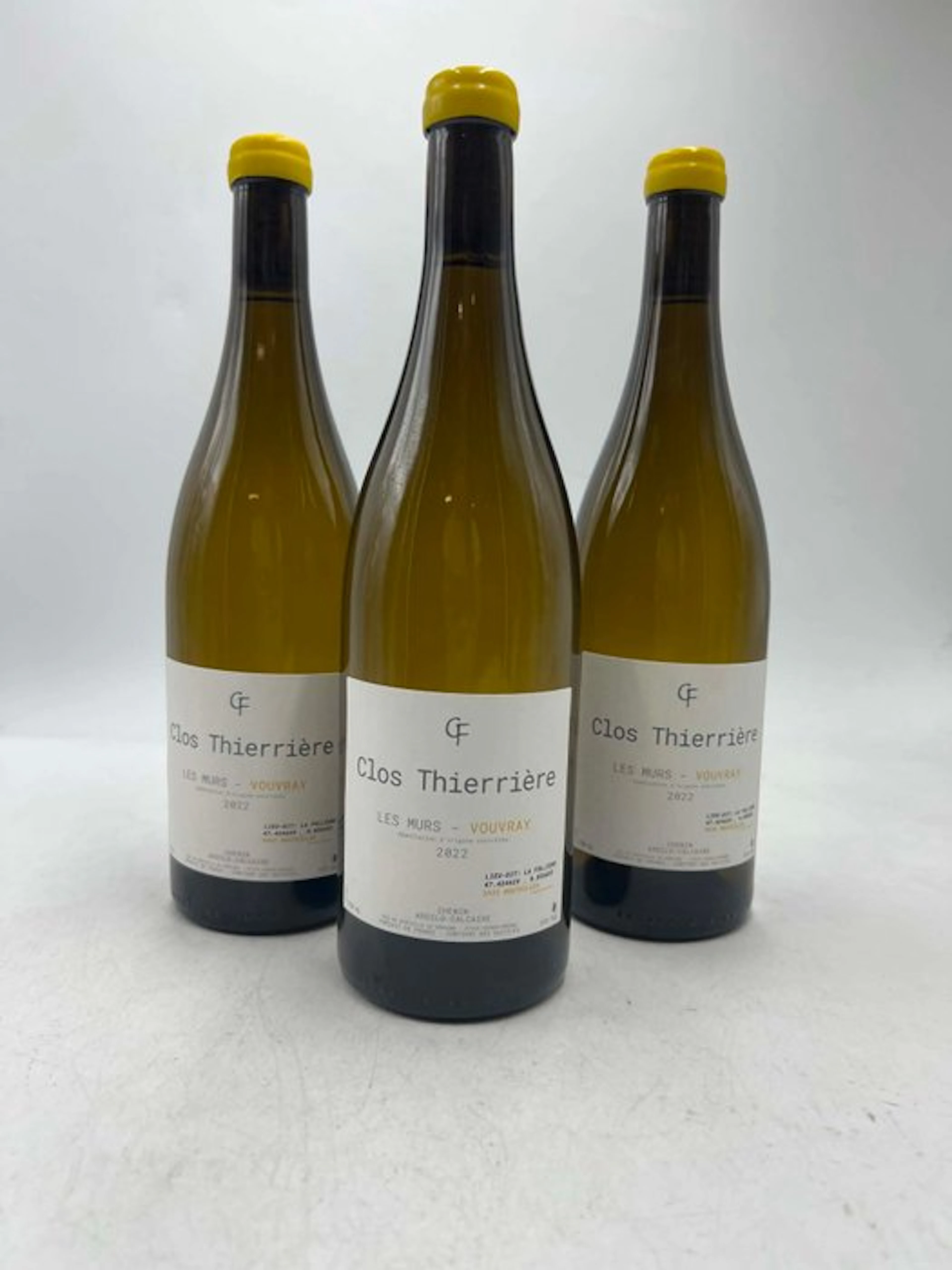 2022 Clos Thierrière "Les Murs" - Vouvray - 3 Bottles (0.75L)