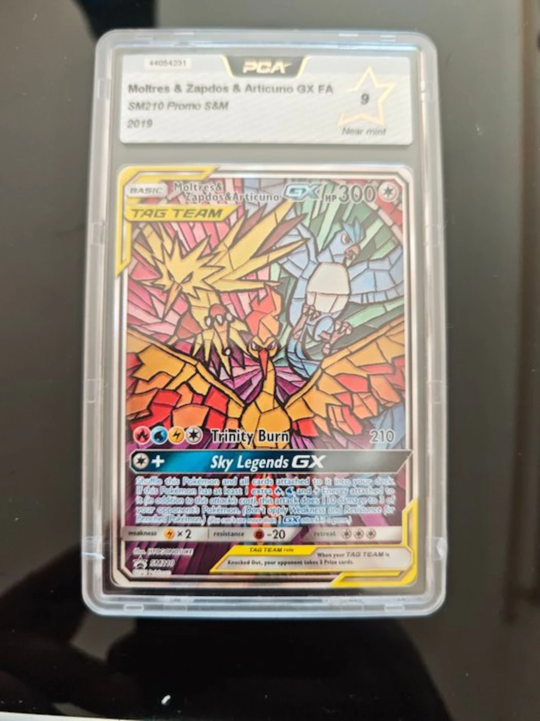 Pokémon - 1 Graded card - Sulfura 102/173 Full art - PCA 9 - Sun & Moon