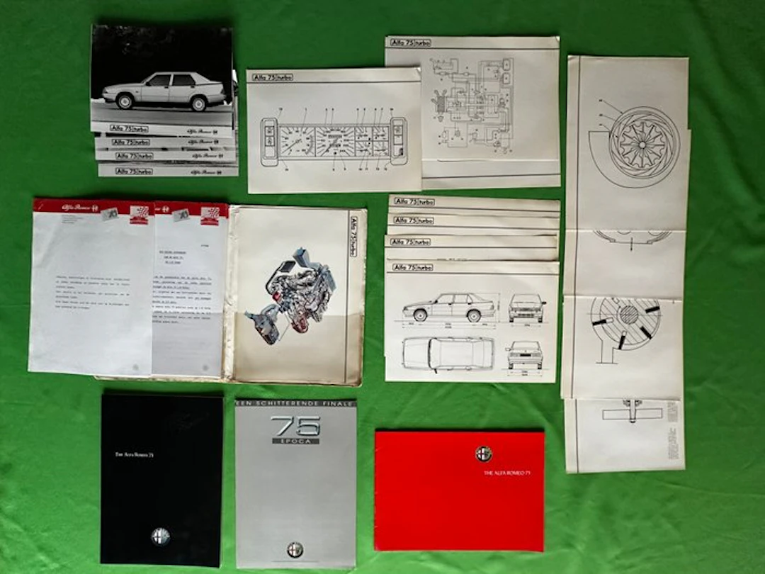 Documentation - Alfa Romeo - 75