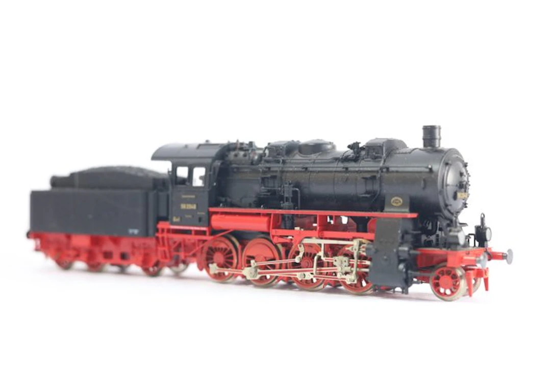 Fleischmann H0 - 4156 - Steam locomotive with tender (1) - BR 56 - DRG