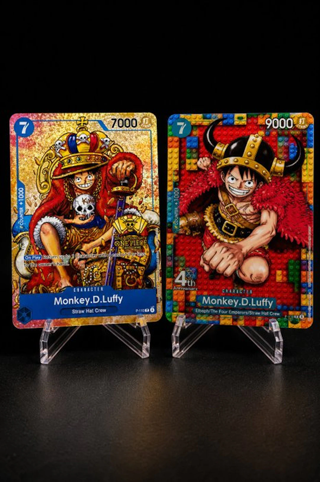 Bandai - 2 Card - One Piece - Monkey D