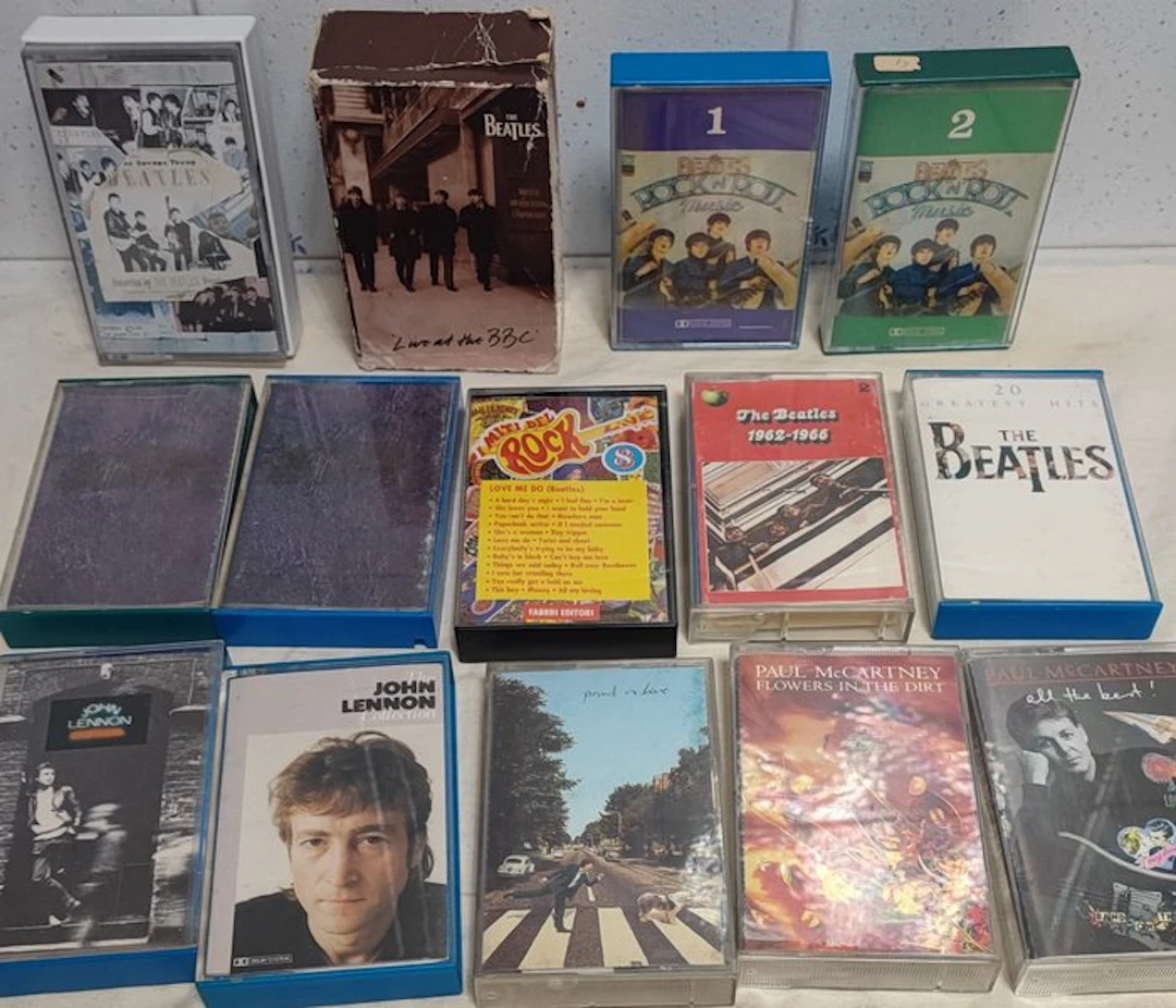 Beatles & Related - Collection of 16 tapes - Audio cassette - 1973