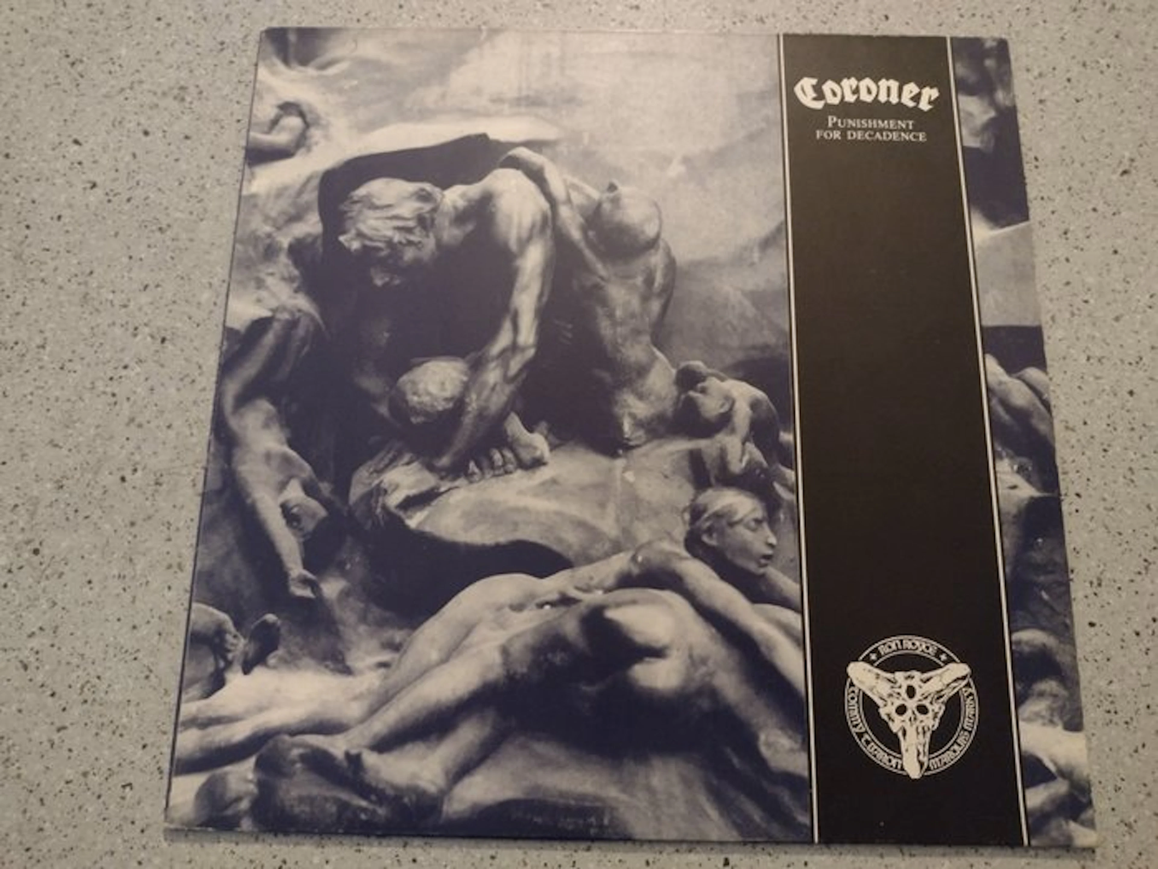 Coroner - Punishment for decadence - Vinyl record - 1st Pressing - 1988