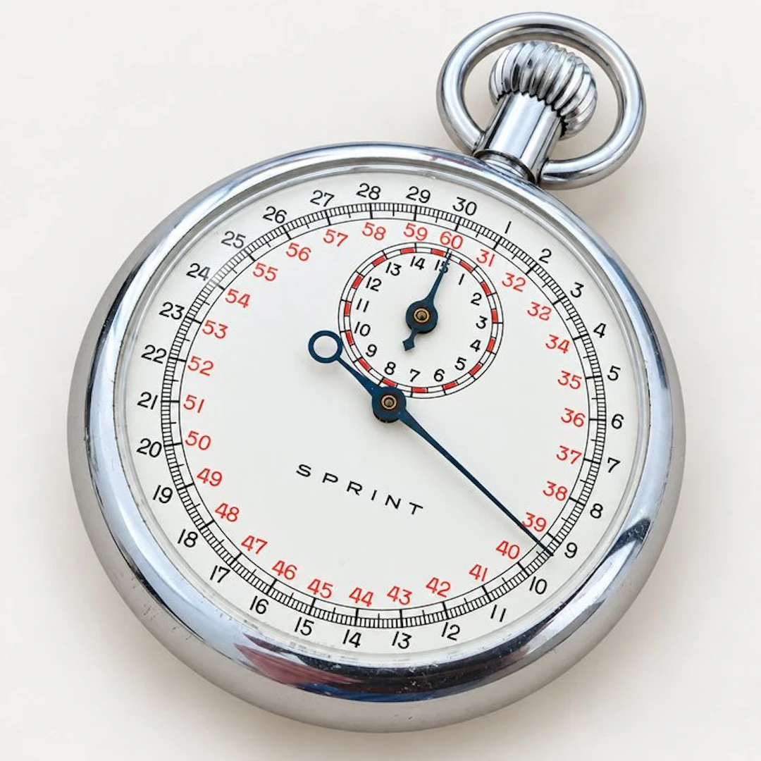 Geneve Sprint Stopwatch - dubbele tijdschaal - 1950-1959
